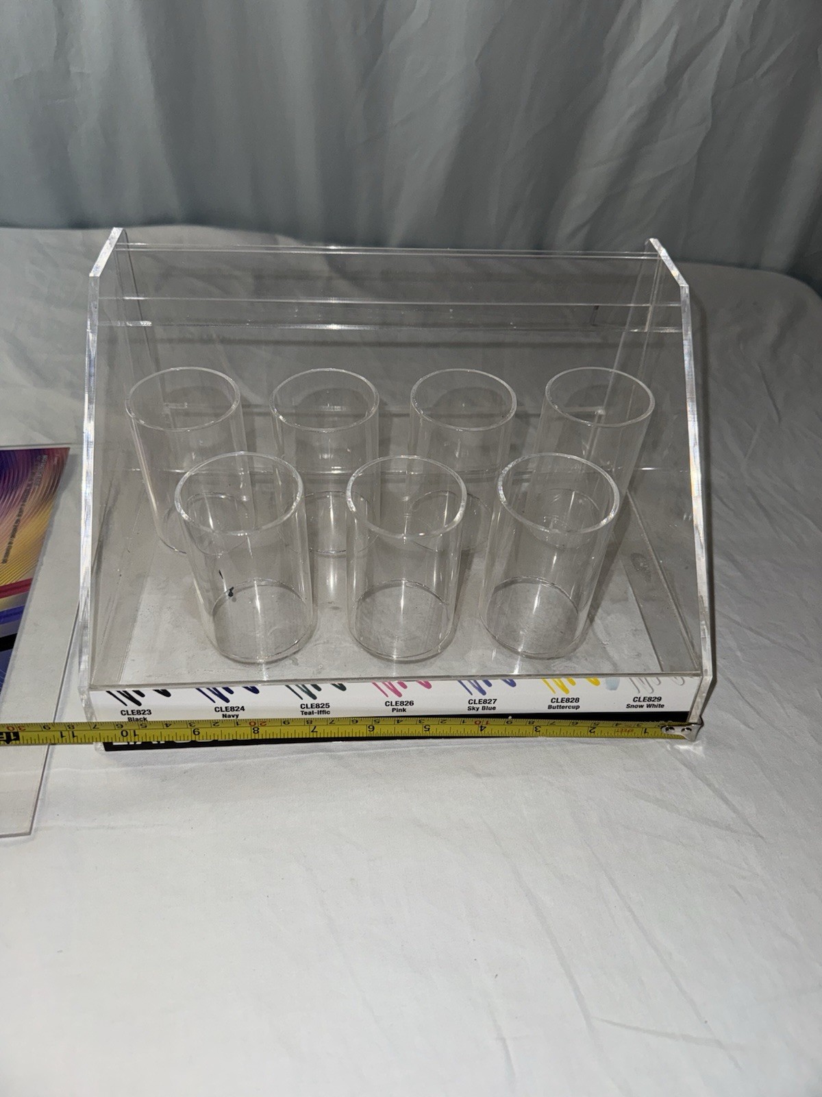 Acrylic L.A.Colors Mark & Line Felt Tip Eyeliners Store Display Organization