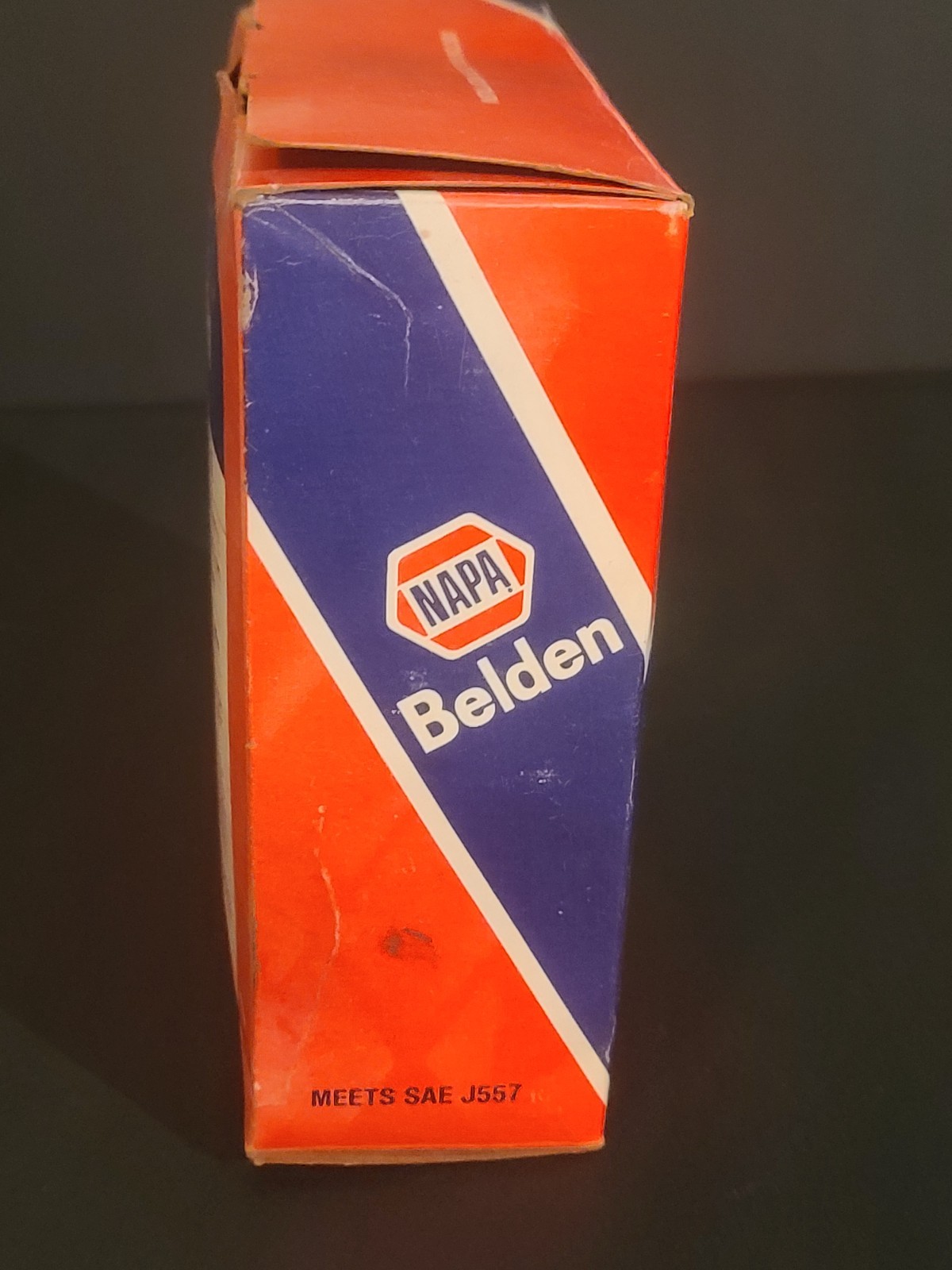 EMPTY BOX 1960’s Collectable Advertising Display Box Napa Beldon EMPTY BOX ONLY