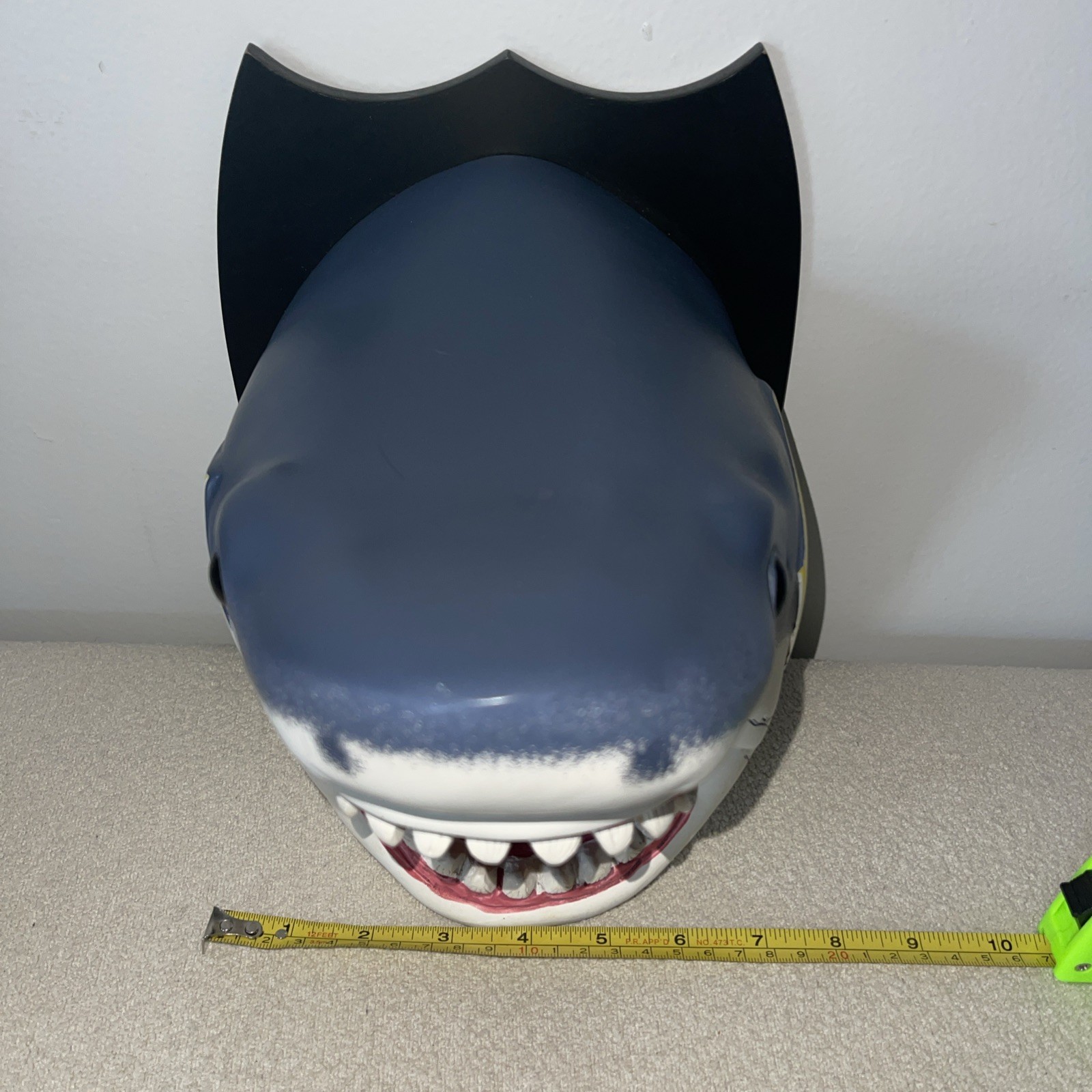 Slim Jim Shark Wall Display Piece Great White Bite