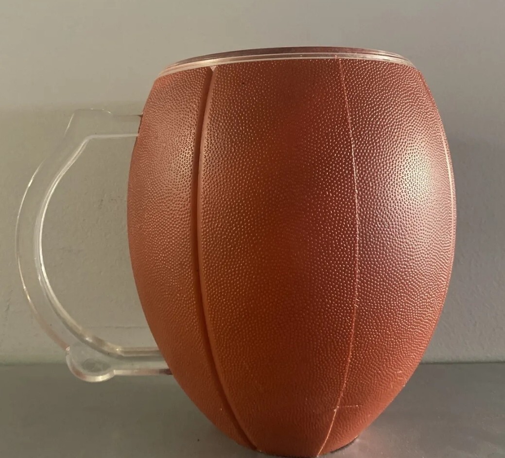 Slim Jim Large Plastic Football Store Display Cup / Mug / Bowl
