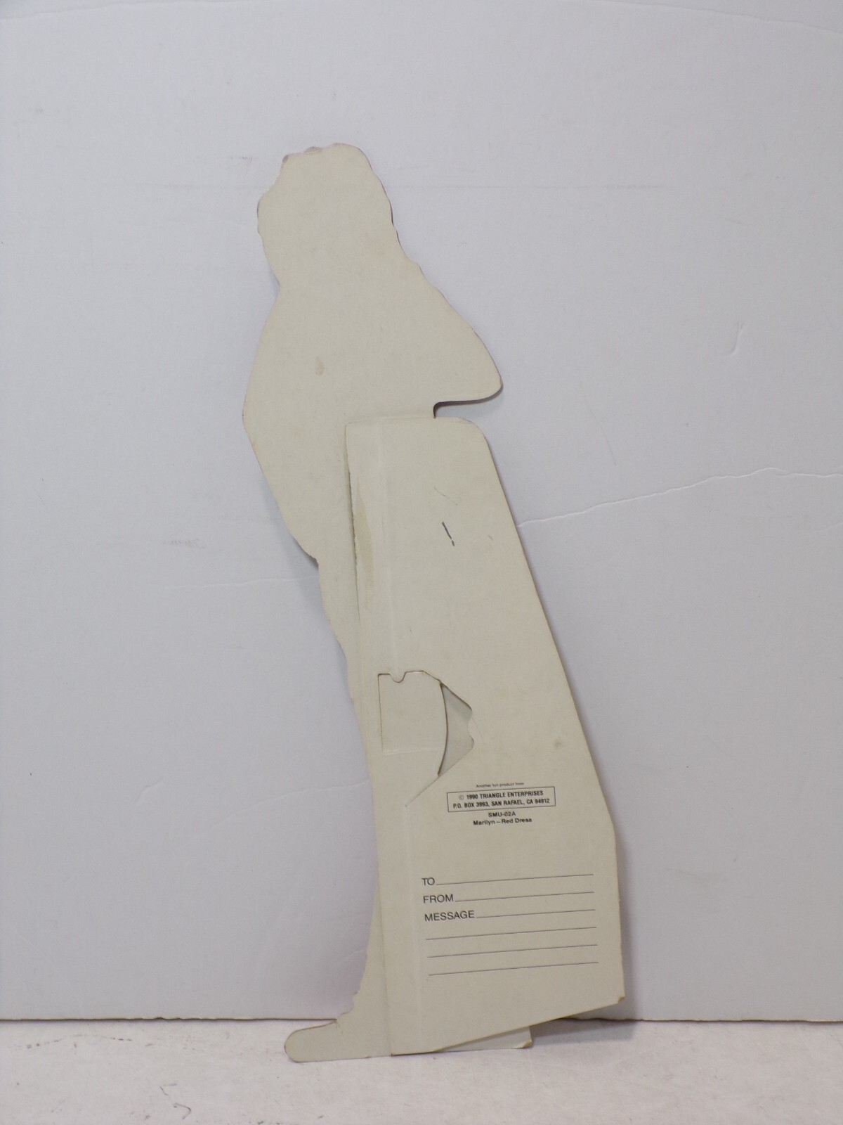 Marilyn Monroe 1990 Triangle Enterprises 12″ Stand-Up Cut-out 051925WP