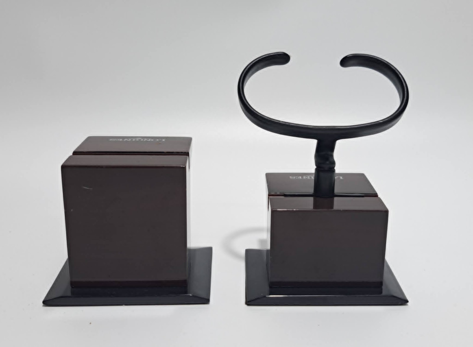 2x Official LONGINES Watch Dealer Watch Display Stand Holder Tray 2 Slots