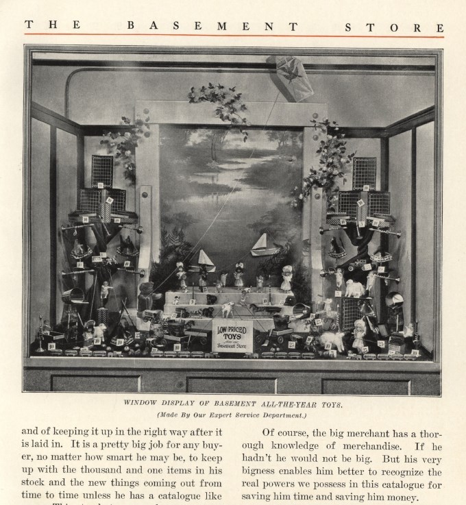 Butler Bros (1914) RETAIL DEPARTMENT STORE LAYOUT windows displays MERCHANDISING