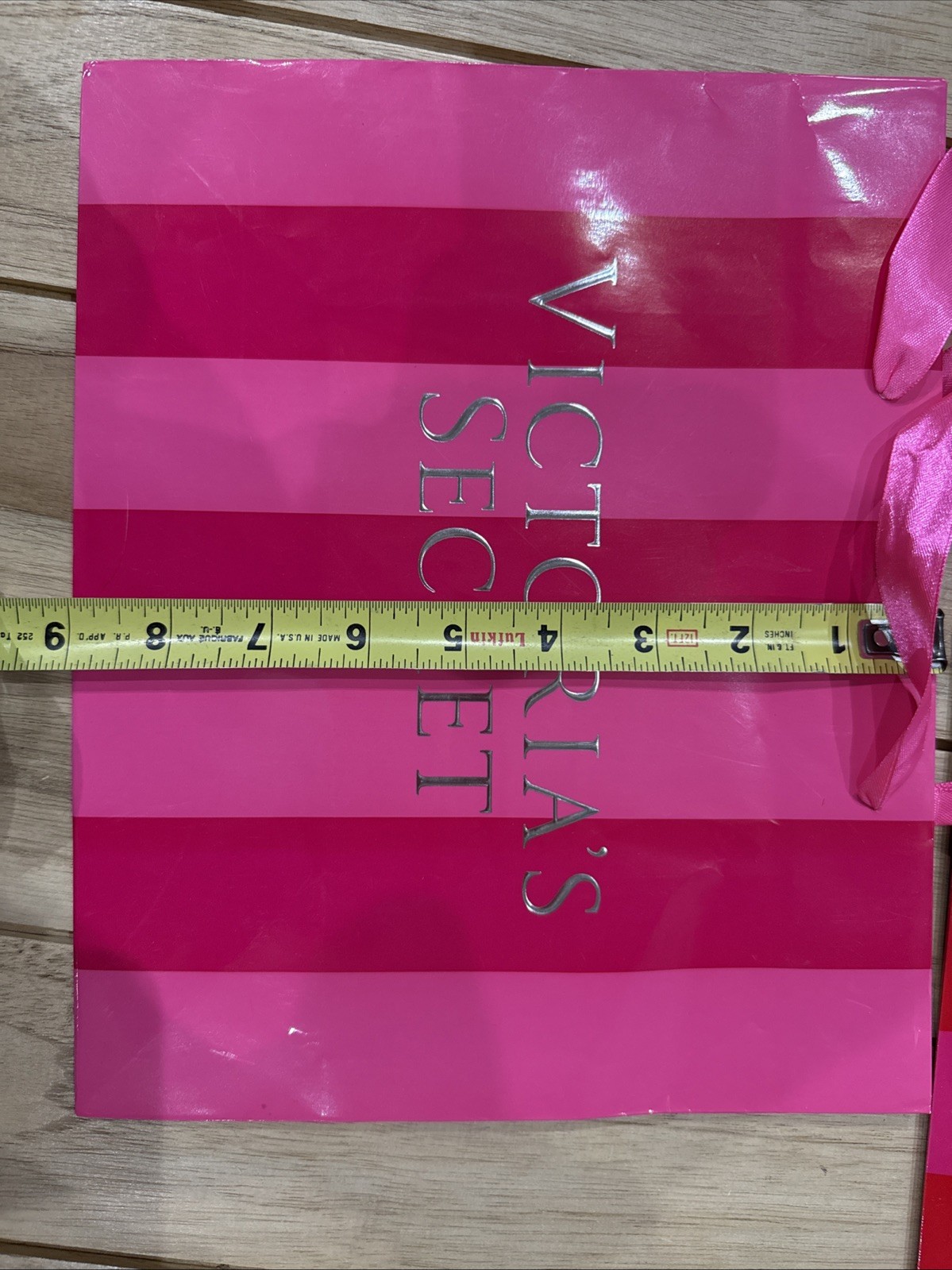 Victoria’s Secret Gift Bag Gift Box Lot 25 Pc Small Medium Assorted Pink Striped