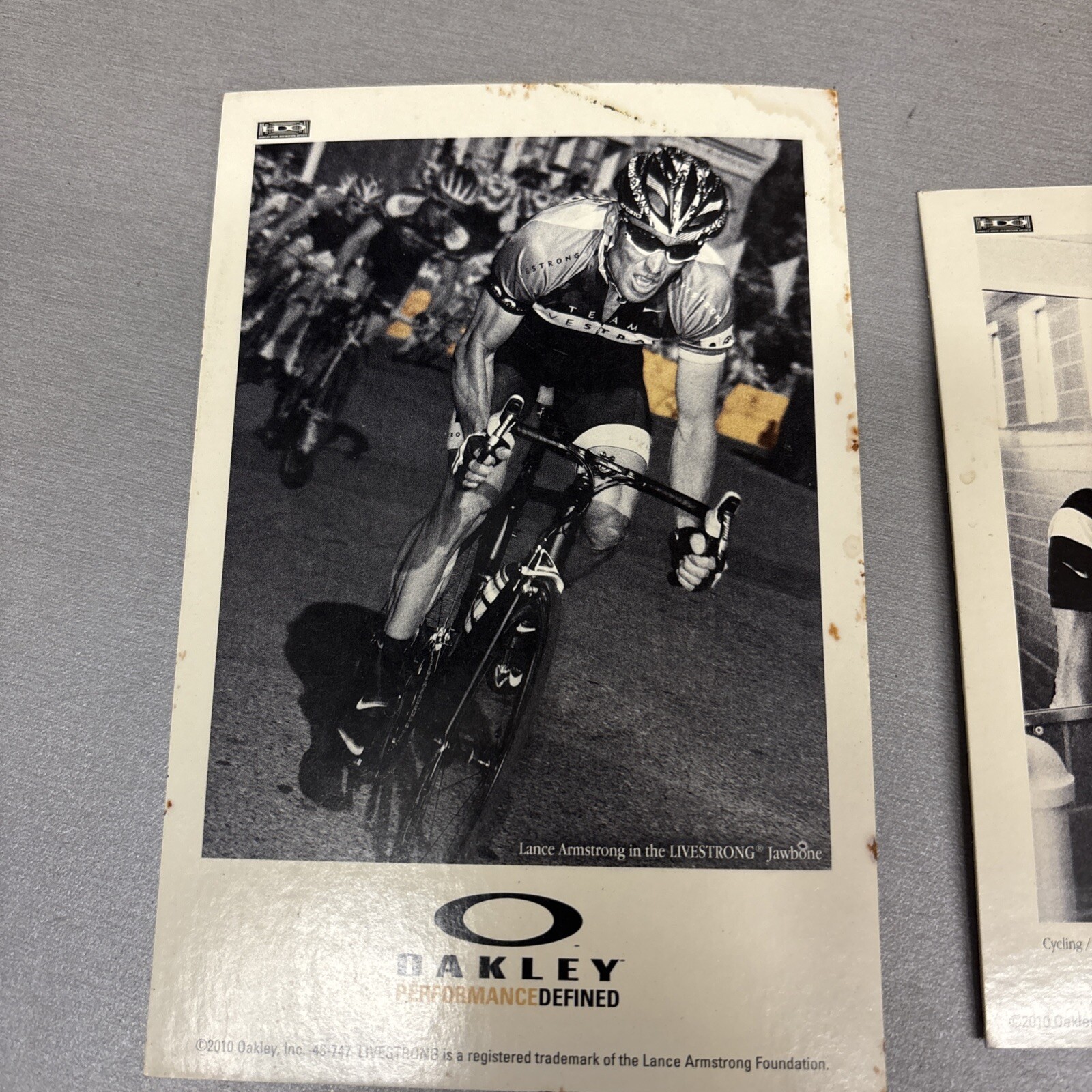 Oakley PRIZM Promotional Counter Display Cards LOT – 2014-15
