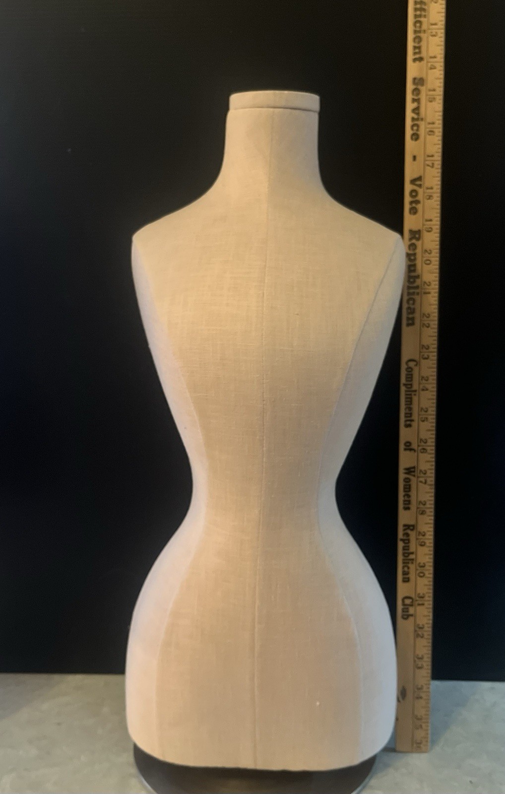 21-33” Adjustable RARE Victorias Secret Pink Dress Display Mannequin w/ Stand