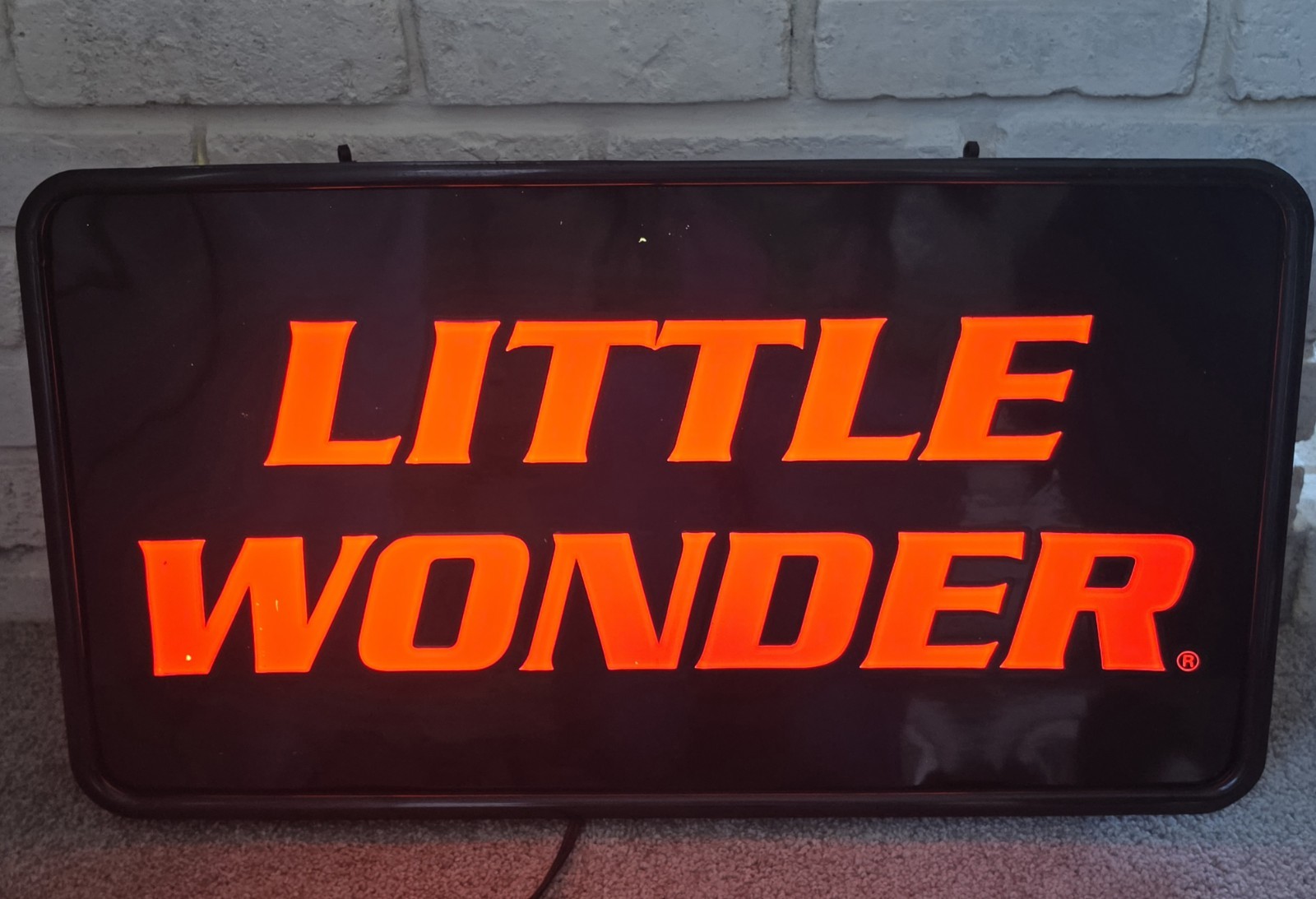 Little Wonder Light Up Sign Teart Industries Landscaping Display