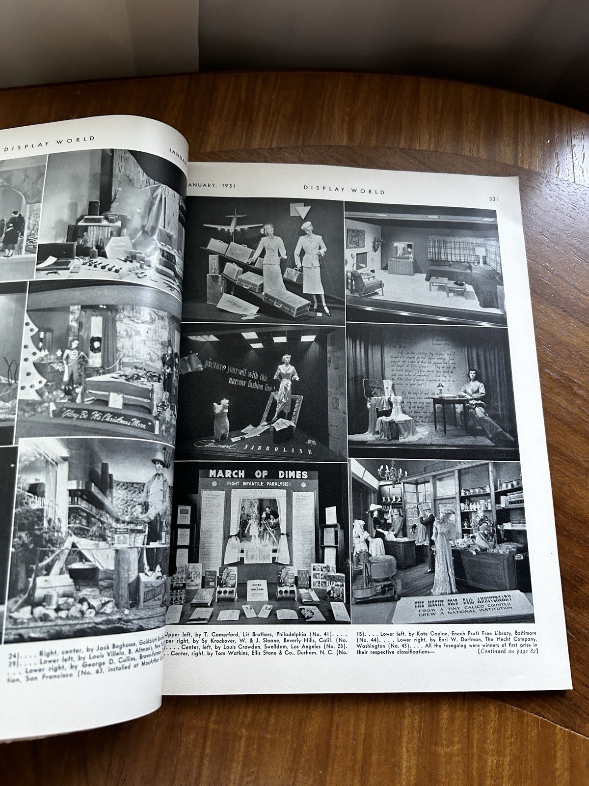 Vintage Display World Magazine 1951 Retail Store Window Mannequins Advertising