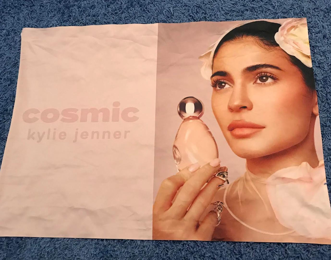 Kylie Jenner PROMO BANNER RARE Ulta Beauty Cosmic Kardashian Fan Gift Fabric