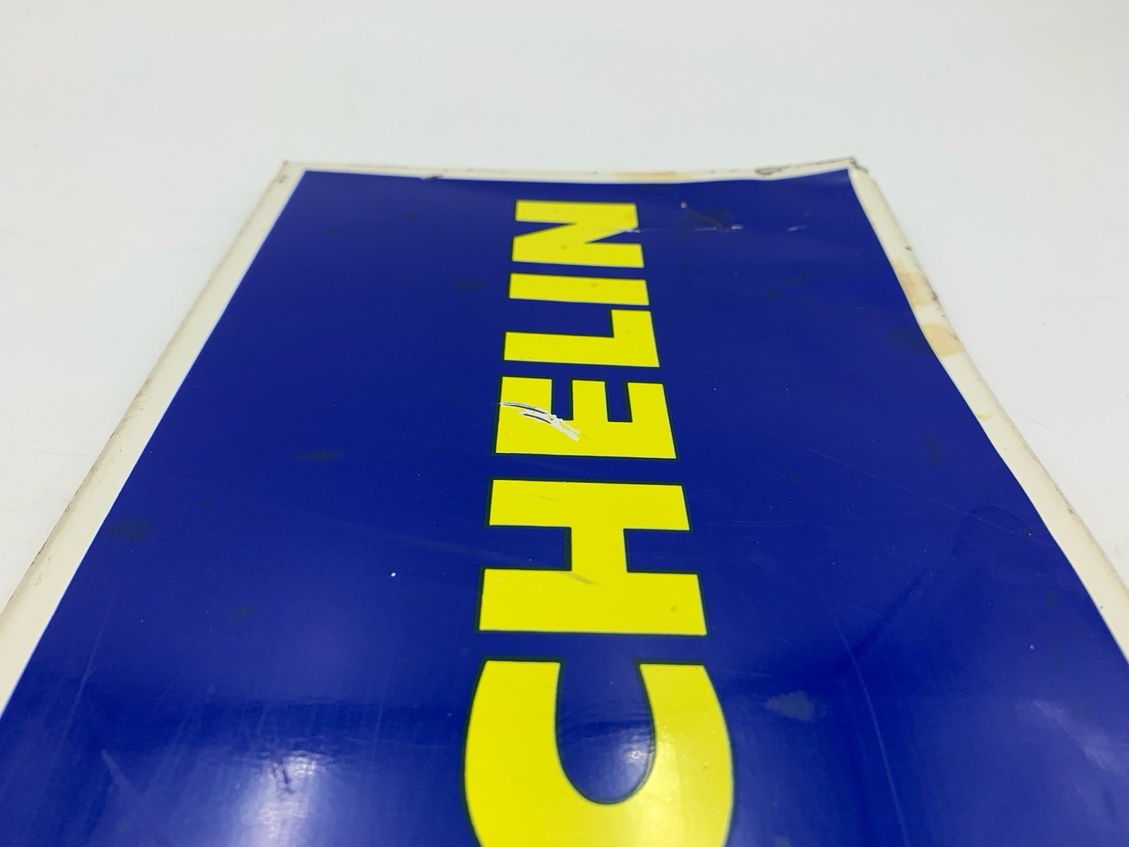 Michelin sign 60’s advertising plate tires 35×15.5×0.5 cm Chagnom
