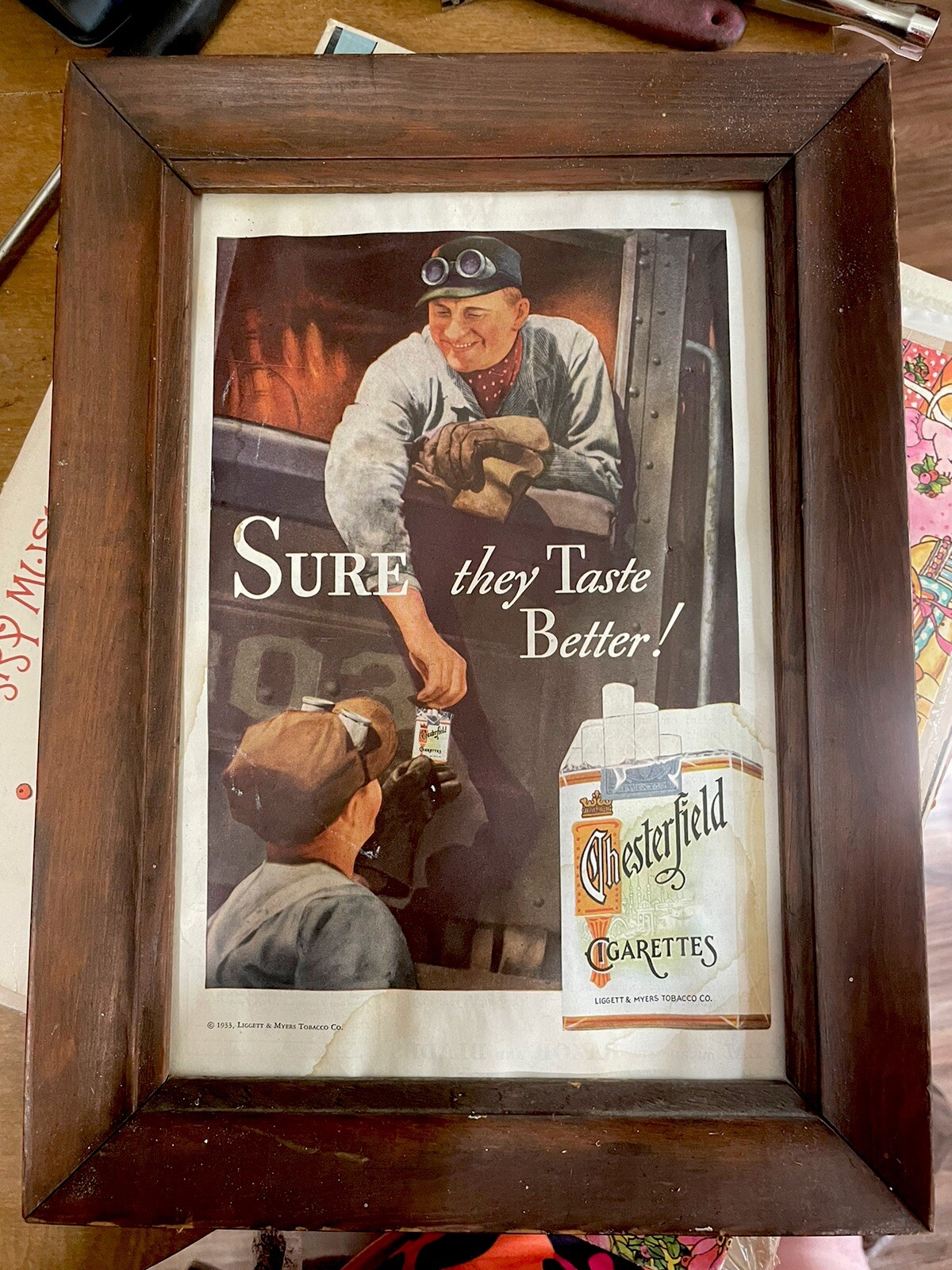 1930s Color Advertising Brochure Liggett & Myers Tobacco Company