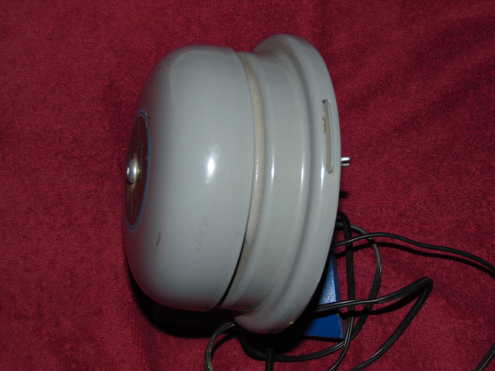VINTAGE EDWARDS “GS ADAPTABEL” 340-6N5 ALARM/SCHOOL BELL STORE DISPLAY MODEL