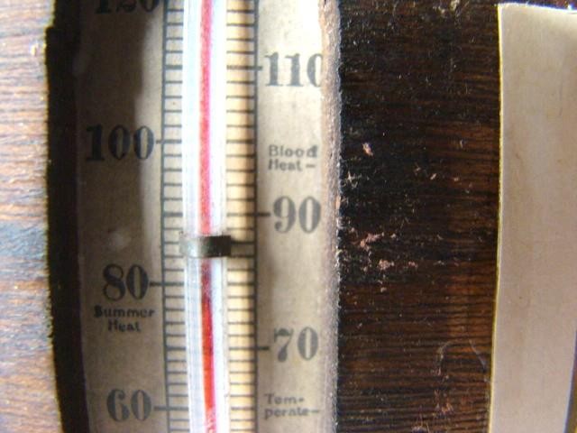 Sweet Vintage 1930s KITTY CATS Wood Plaque Thermometer Display
