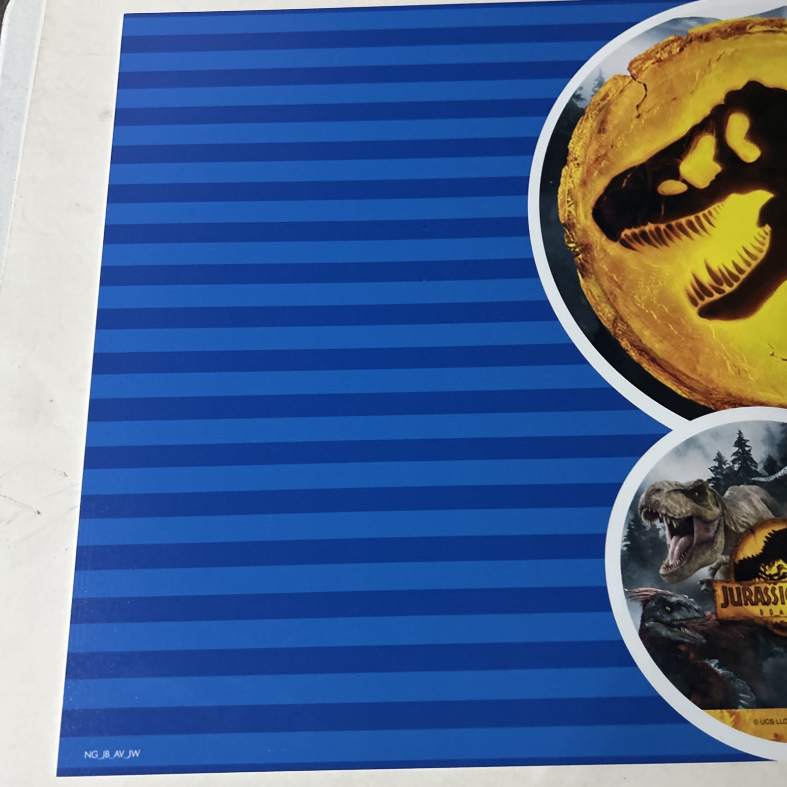 Party City In-Store Jurassic Park Sign 23″ x 18.5″ x 2mm Display W Hanger DWBO