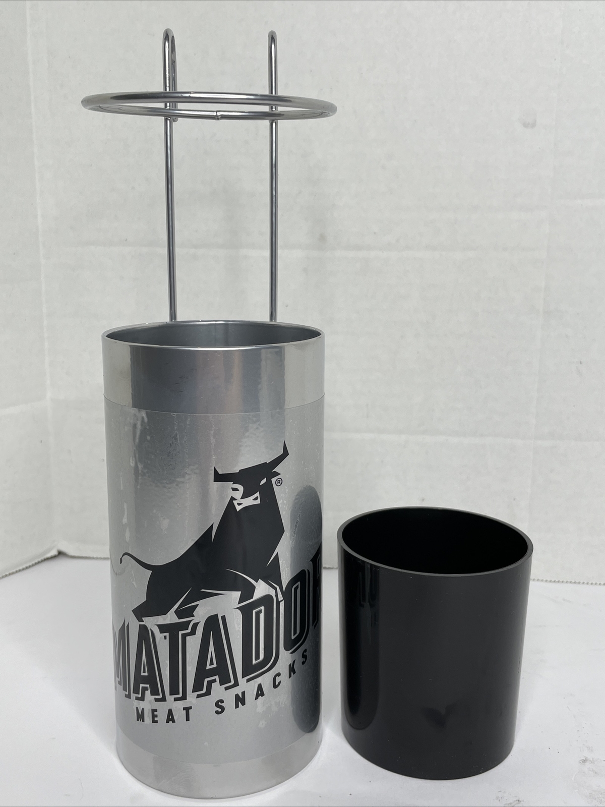 Matador Meat Snack Canister – Display Retail Store Man Cave Kitchen Dorm Garage