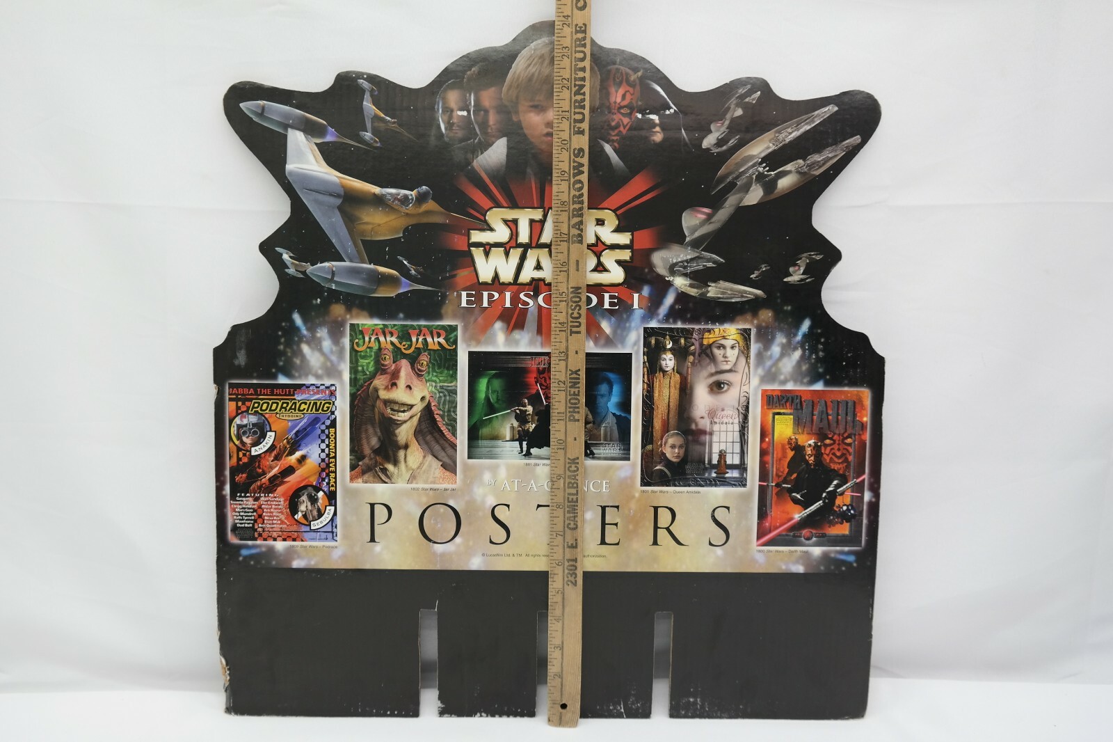 Star Wars Episode 1 Posters Store Display TY