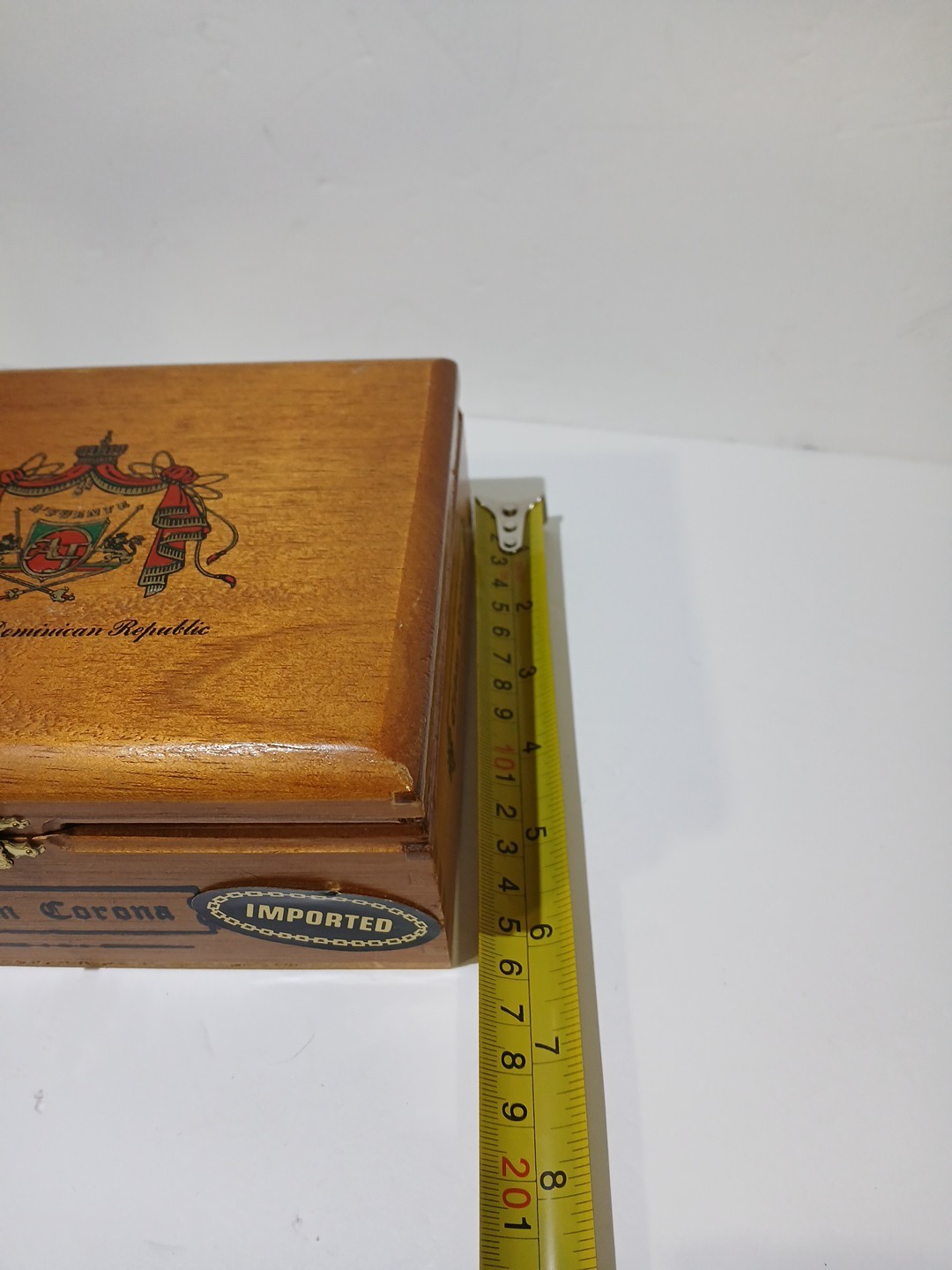 Arturo Fuente Wooden Empty Cigar Box Cuban Corona Empty