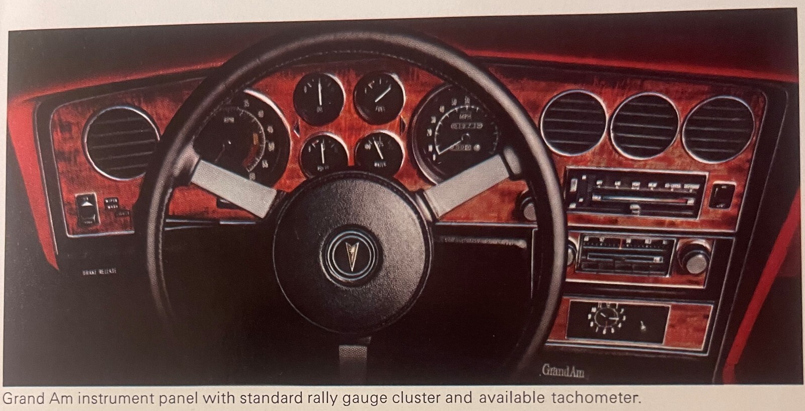Vintage 1974 Pontiac Grand Am Dealer Brochure, Pontiac, MI