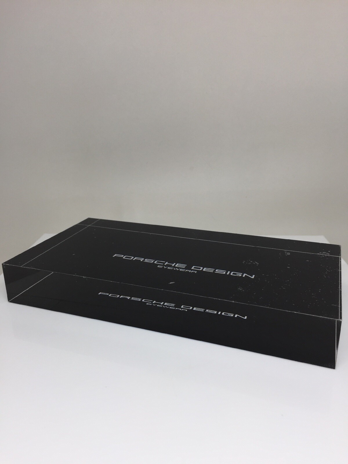 New Porsche Design Eyewear Display Logo Sign Countertop Dealer Logo Plaque Stand
