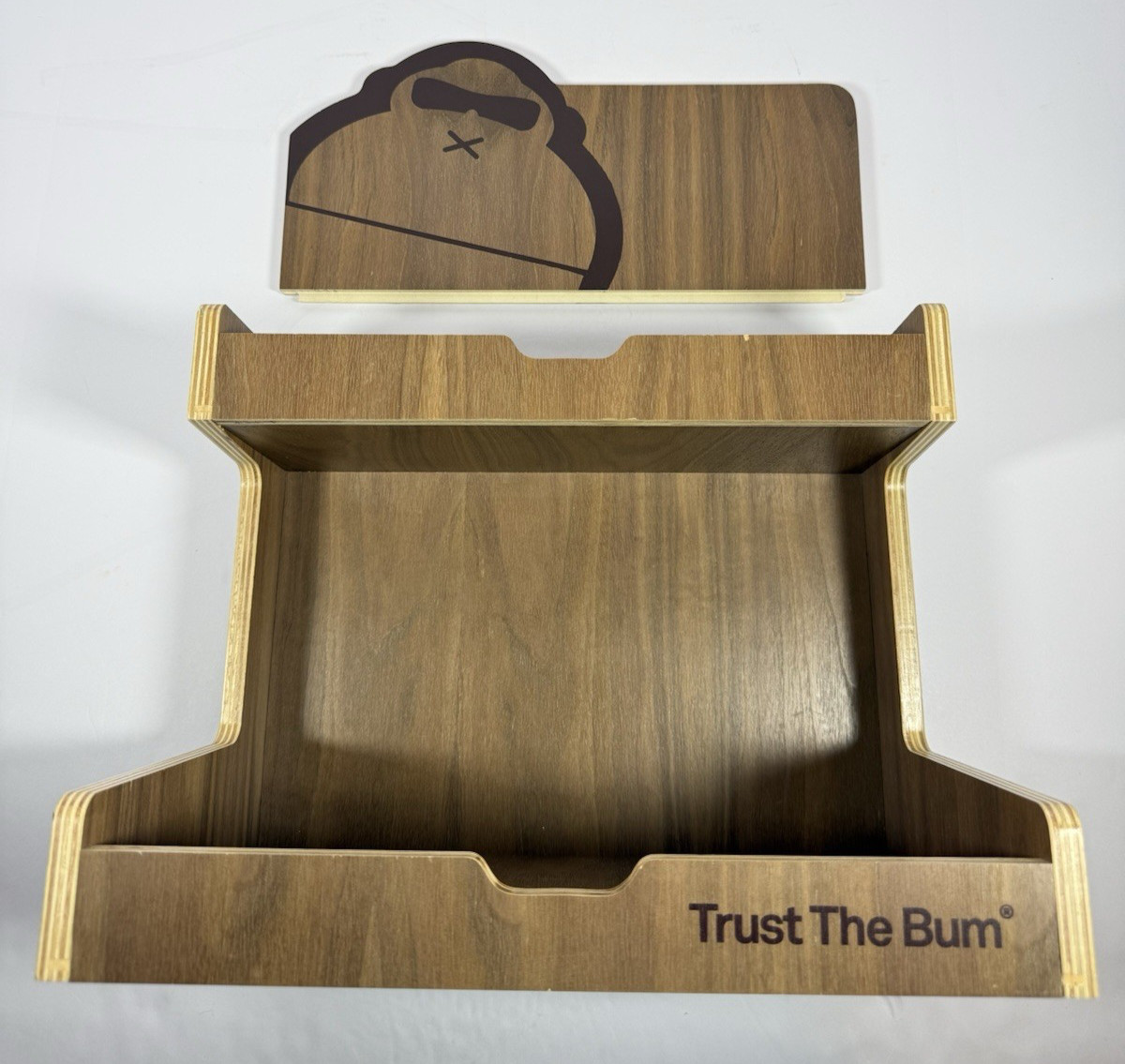 Sun Bum Store Display Shelf “Trust the Bum” Gorilla Logo Top