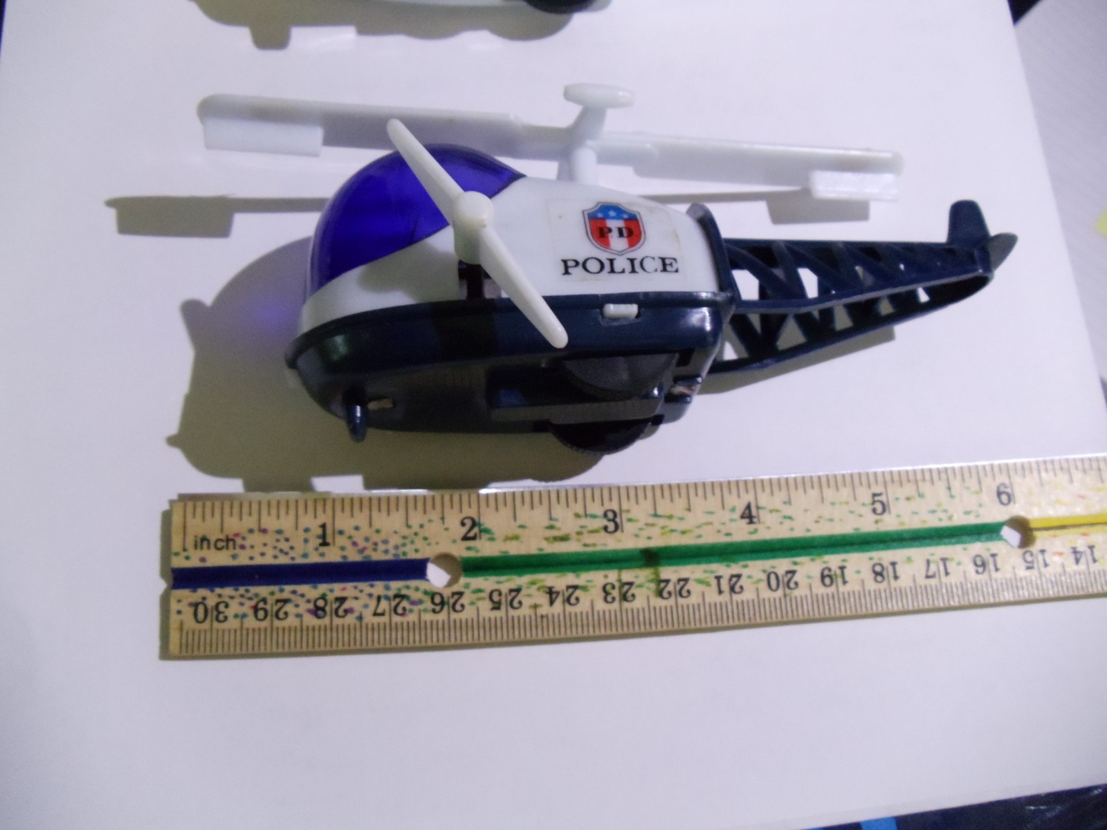 12 Toy wind up Plastic Helicopter + Store Display Box ~ Hong Kong ~ N.I.B.
