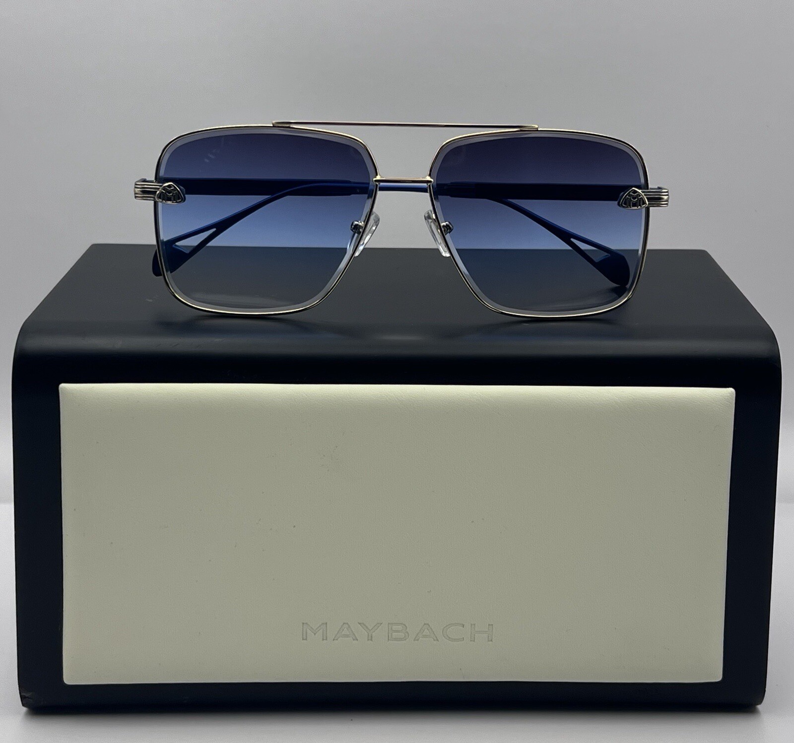 Maybach Retail Countertop Display Embossed Leather-U Shaped-RARE FIND