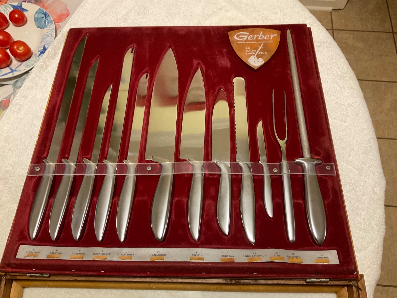 Circa 1960’s Gerber Knife Retail Store Display