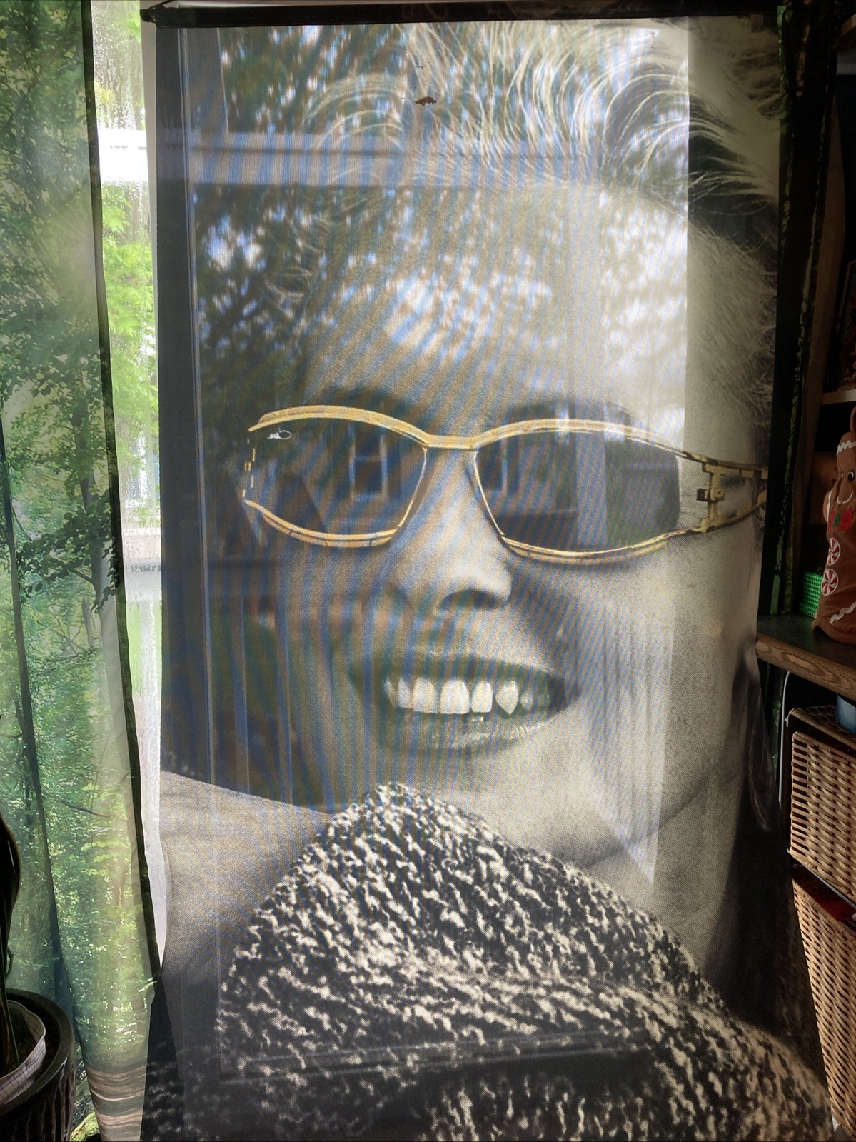 Vintage Cazal Cloth Store Banner