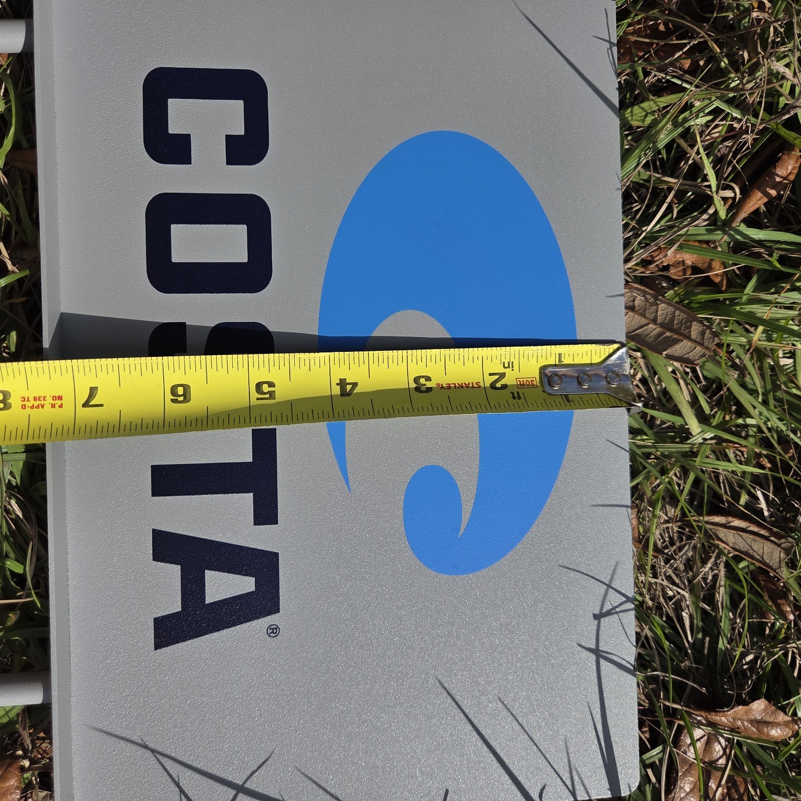 NEW Costa Store Authentic Promo Retail Display Sign Metal Sunglasses Fishing