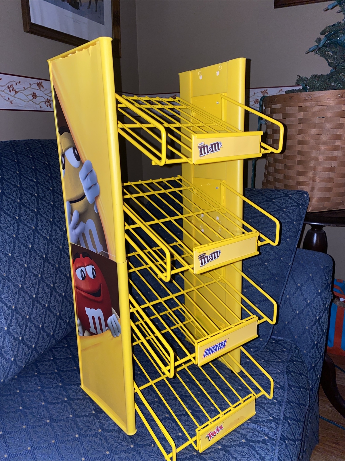 4 Teir Yellow M&M Rack