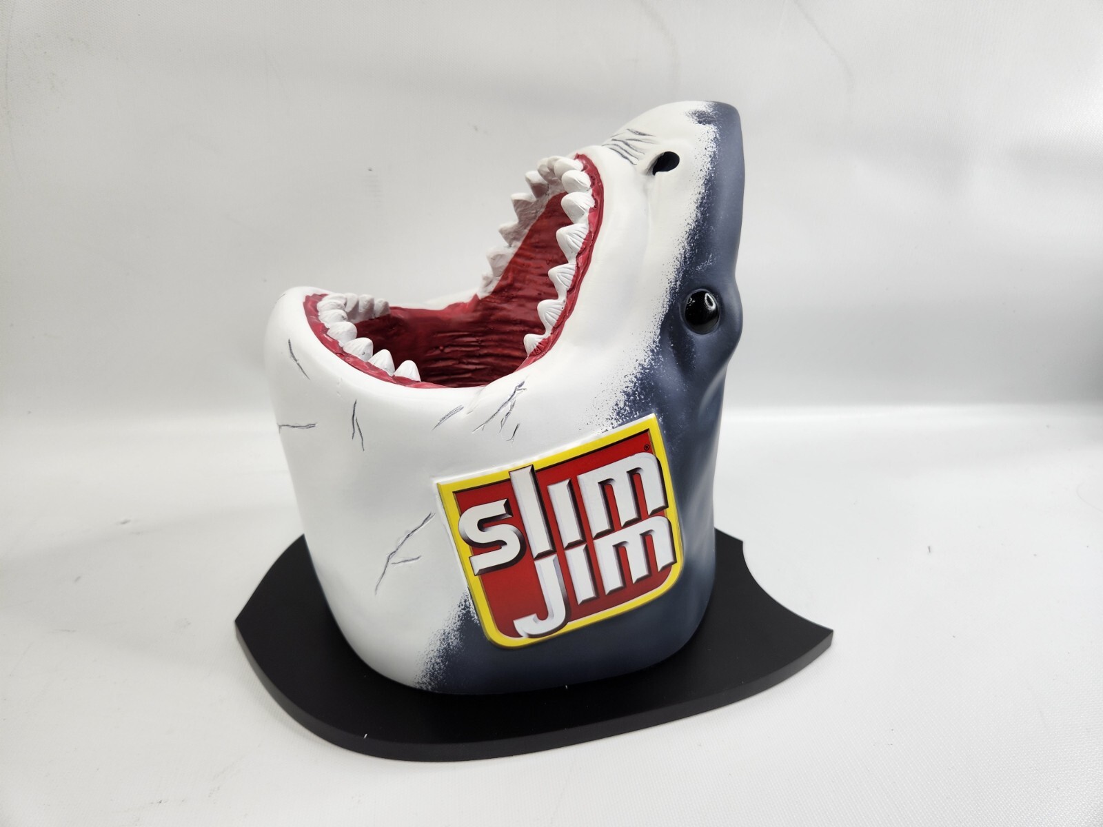 Slim Jim Shark Wall Display Piece Great White Bite – Brand New