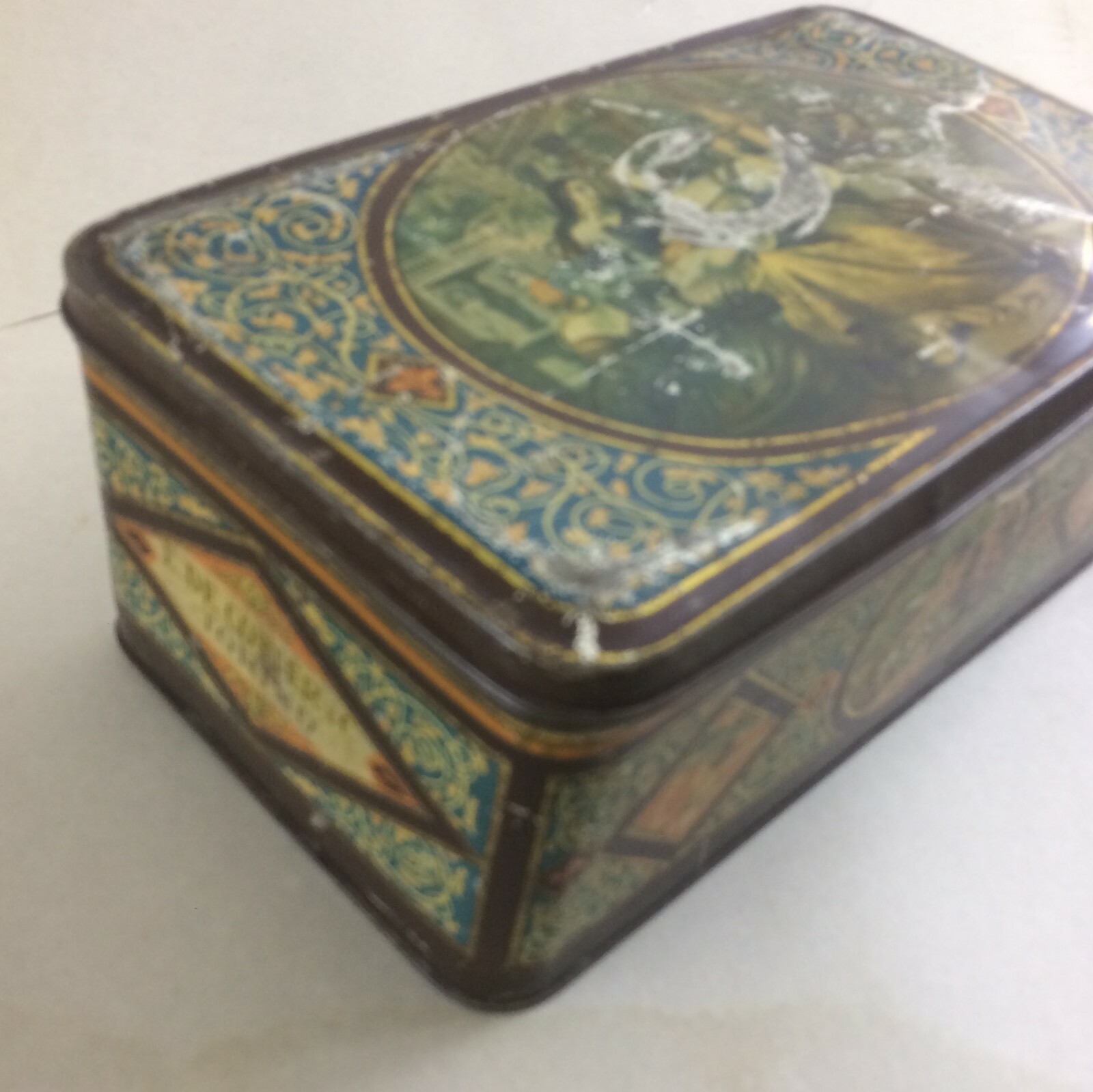 PIEDMONT-TORINO-DELCIARIA-RUBBER PASTICCHE-DE COSTER-ADVERTISING BOX-‘900