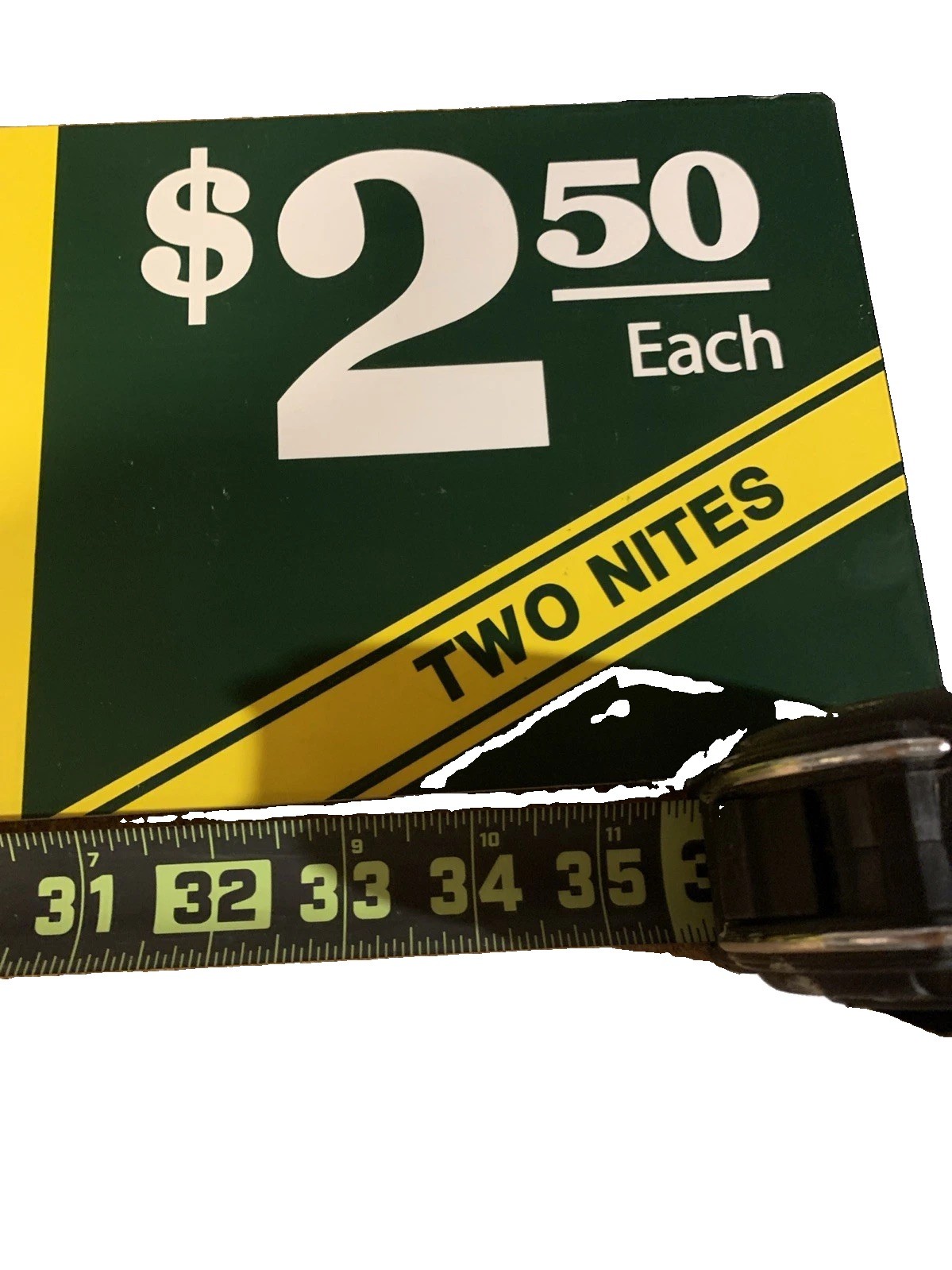 vintage family video sign