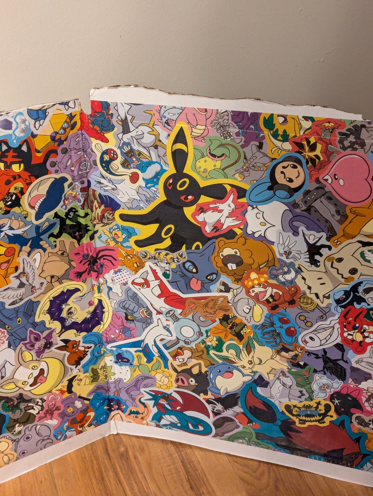 Pokemon What’s You Favorite Cards & Plush Cardboard Store Display Parts 2026