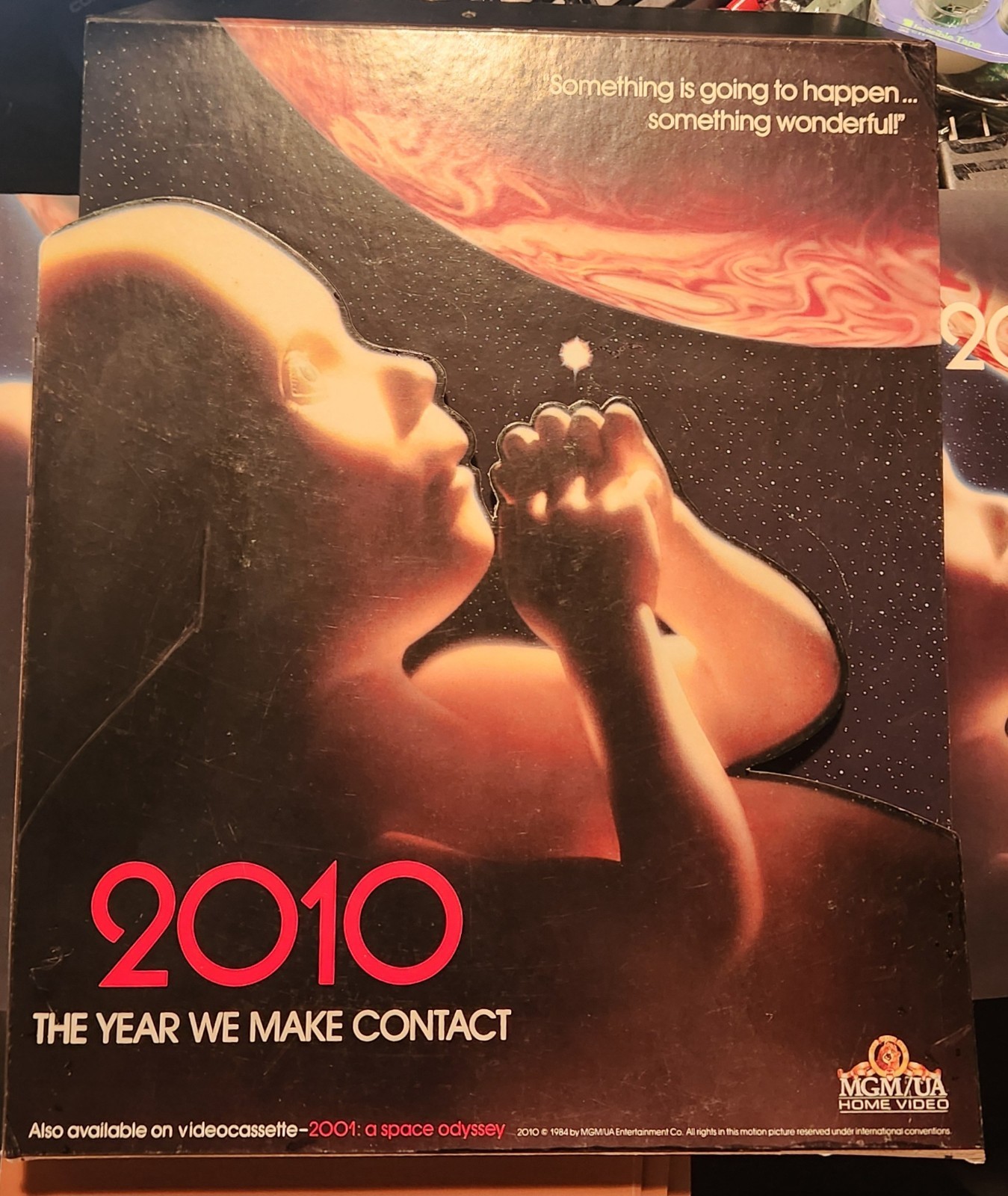 2010 Year We Make Contact Standee Video Store Program Arthur C Clarke Odyssey 2