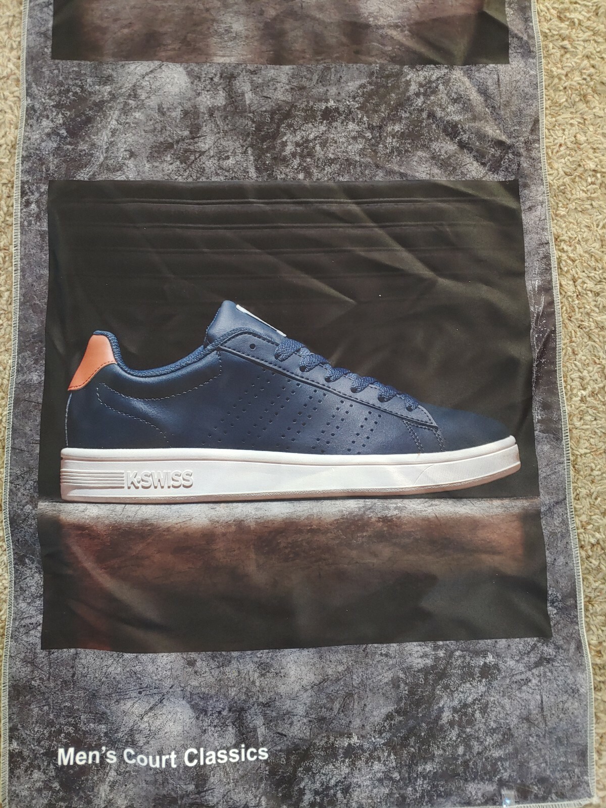 Nike Adidas KSwiss Court Classic Canvas Sign Store Display Banner 9 Ft X 2 Ft