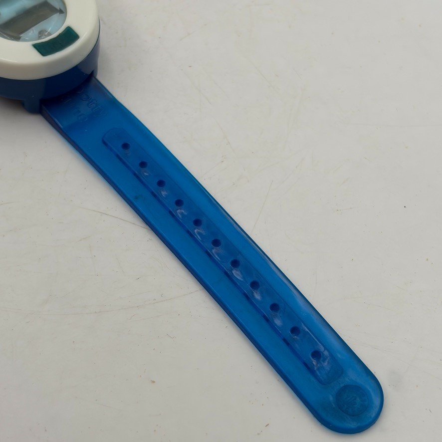 Vintage Potty Watch Toilet Blue White Pottytimeinc.com Advertising Rare