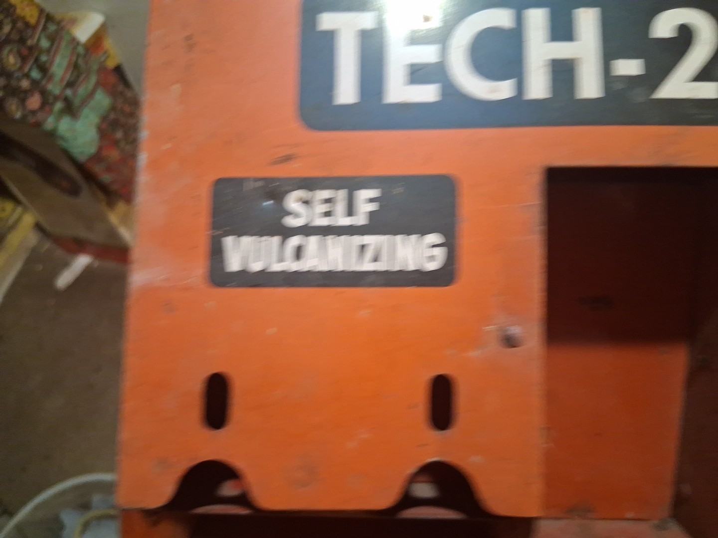 Vtg Tech – 2 – Way Tire Tube Repair Countertop Store Display Cabinet Dispenser