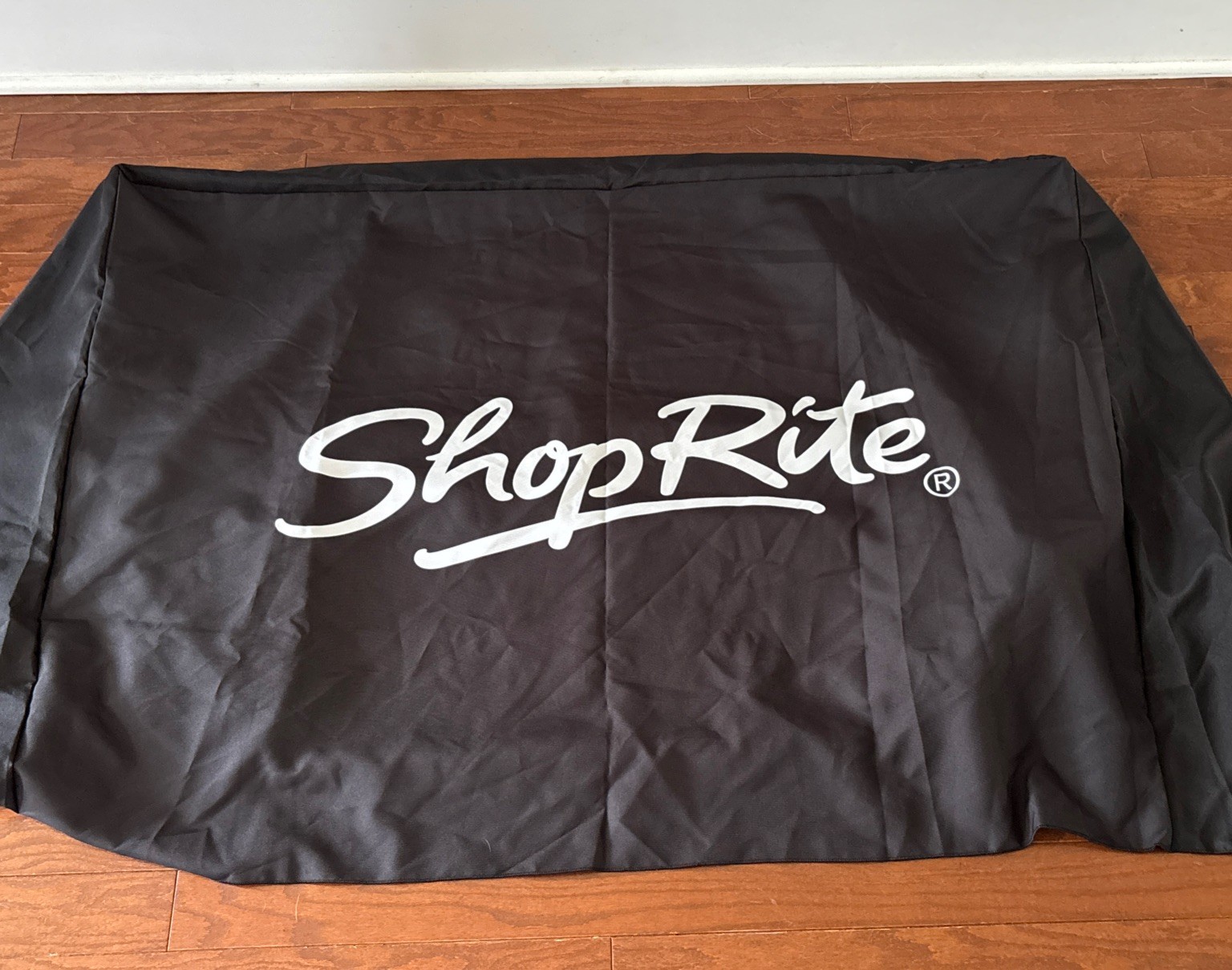 Shop Rite Grocery Store Retail Collectible Display Promo Table Cloth Skirt