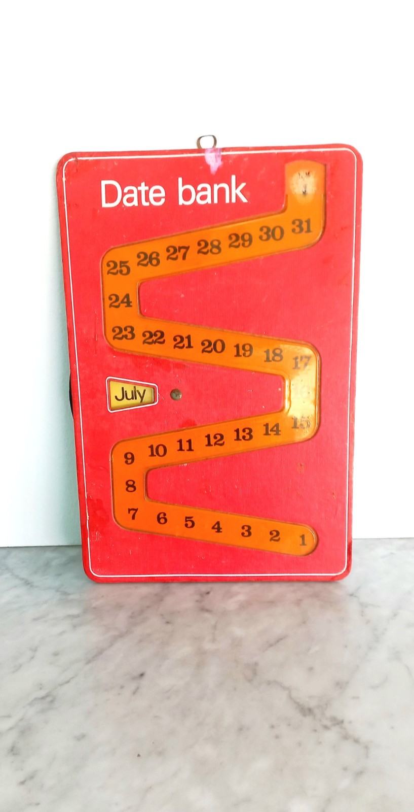 CALENDARIO PERPETUO South Africa perpetual CALENDAR by DATE BANK Original 1960s