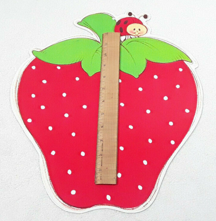 Strawberry Shortcake Store Display Advertising 16×14 AGC 1980 80’s VTG RARE HTF