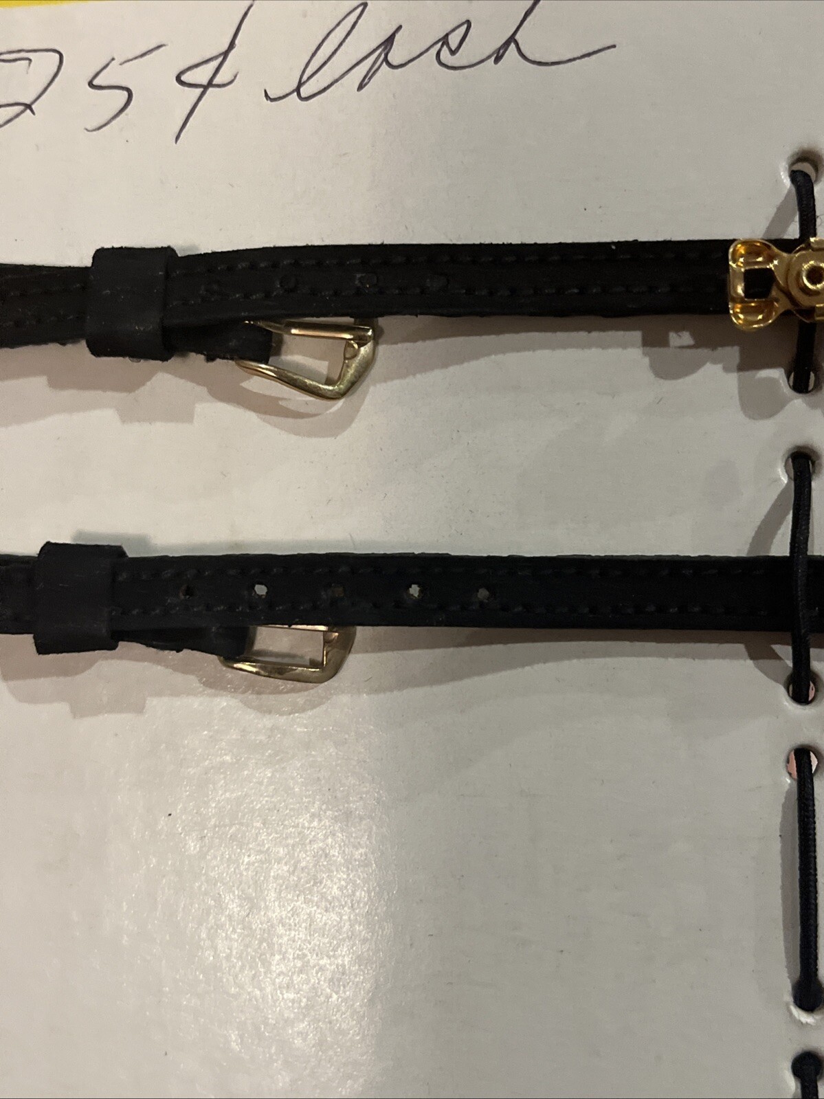 Lot Of 2 Vintage Watch Band Cardboard Store Display Pickwick Highlander Cowen