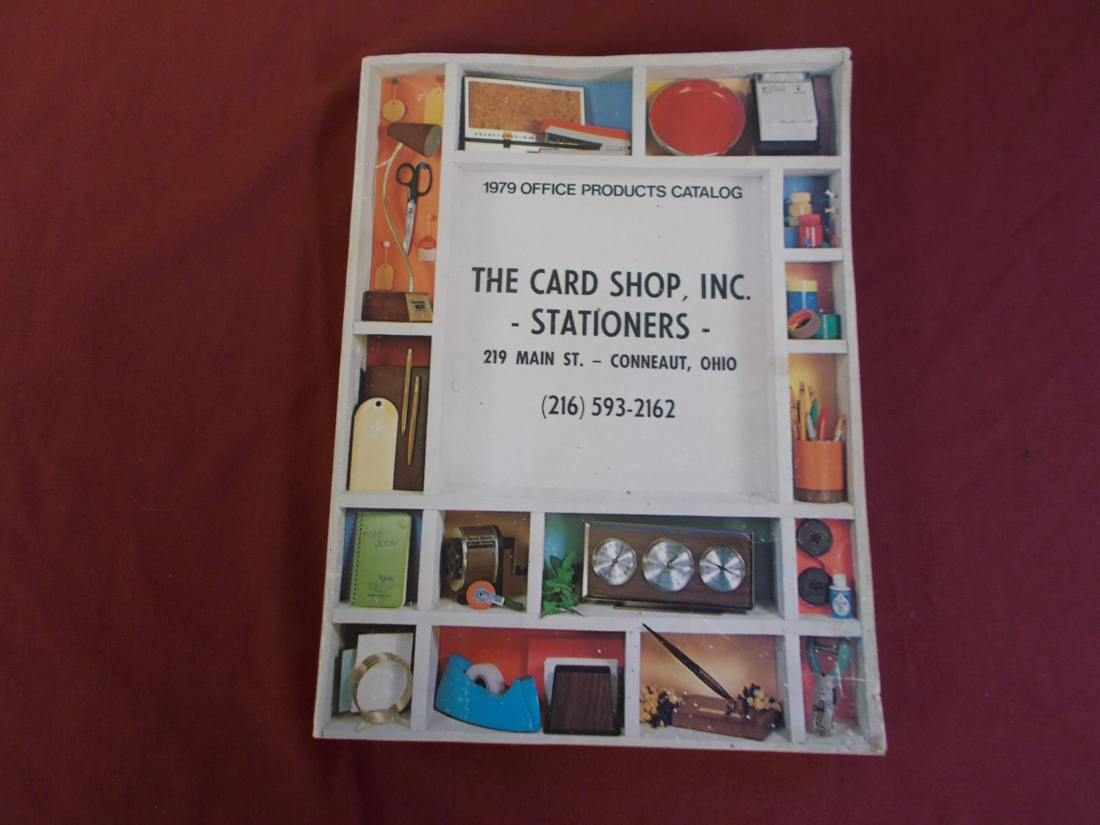 VGT 1979 OFFICE PRODUCTS 600 pg. CATALOG CONNEAUT,OH THE CARD SHOP STATIONERS