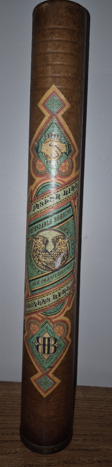 Vintage Bird and Byrd 1903 Saleman’s Sample Bobbin