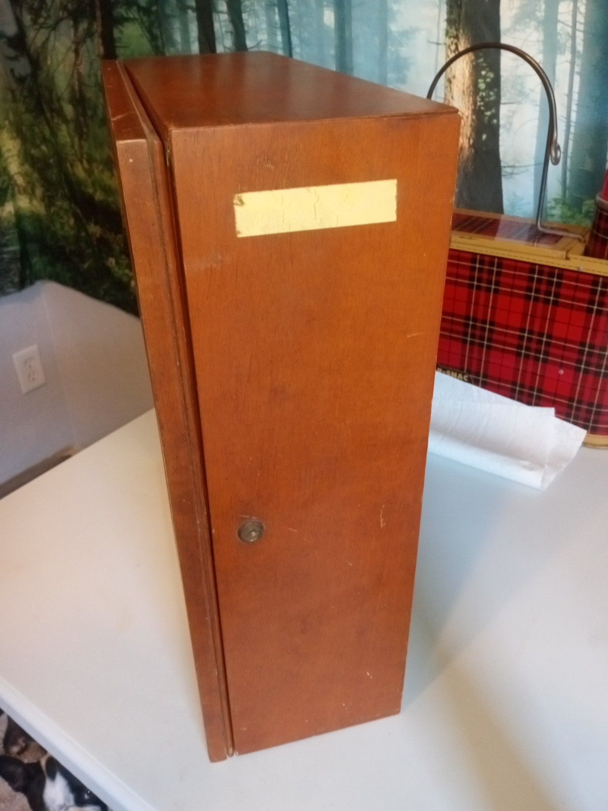 Vintage Early 1900s Hardware Store File Display Case ..Delta Files…..