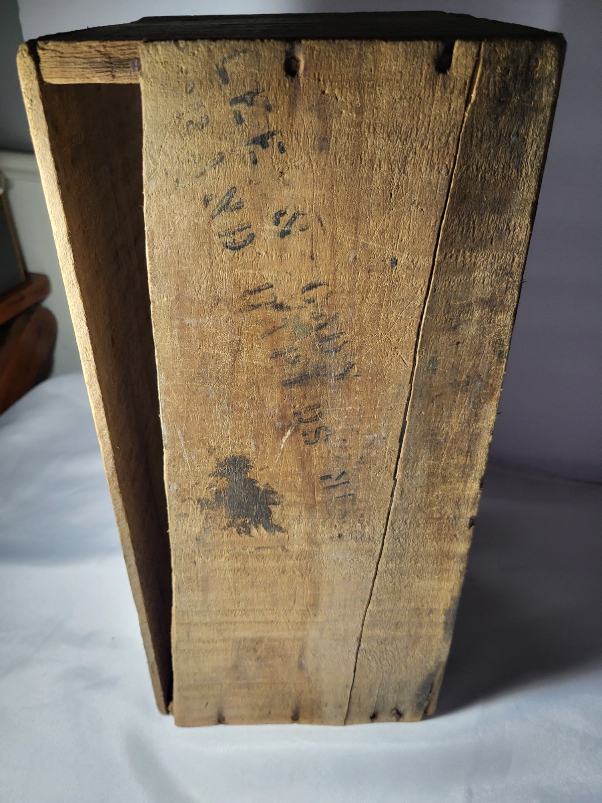 Vintage Derby Foods Chicago Wooden Crate – Advertising Display Box Corned Beef