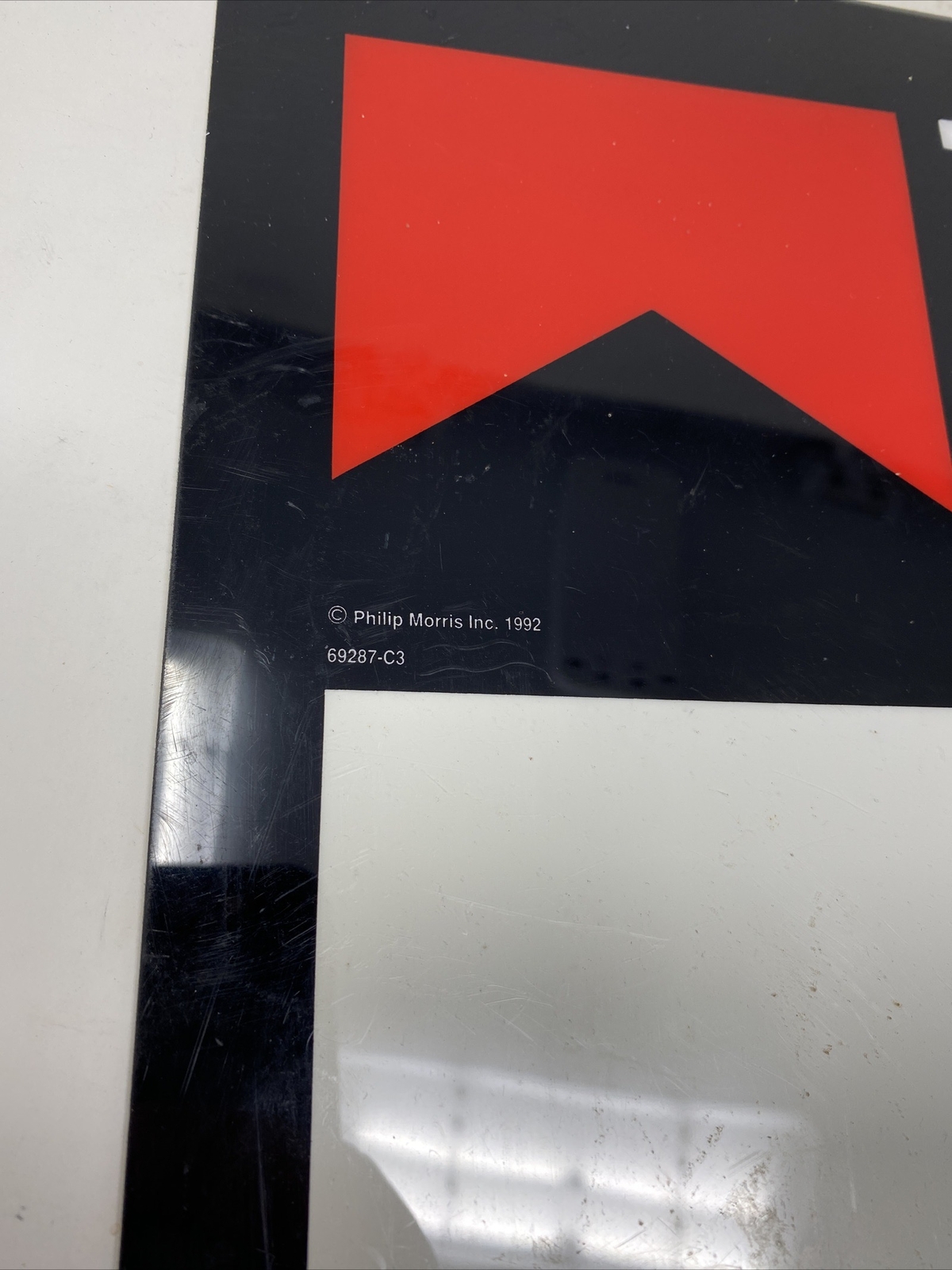 Marlboro Point Of Sale Counter Top Display May Vintage From Liquor Store 1992