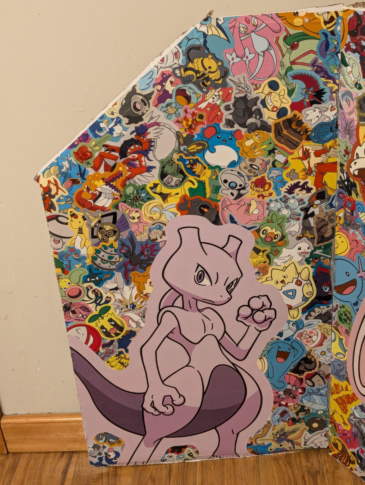Pokemon What’s You Favorite Cards & Plush Cardboard Store Display Parts 2026
