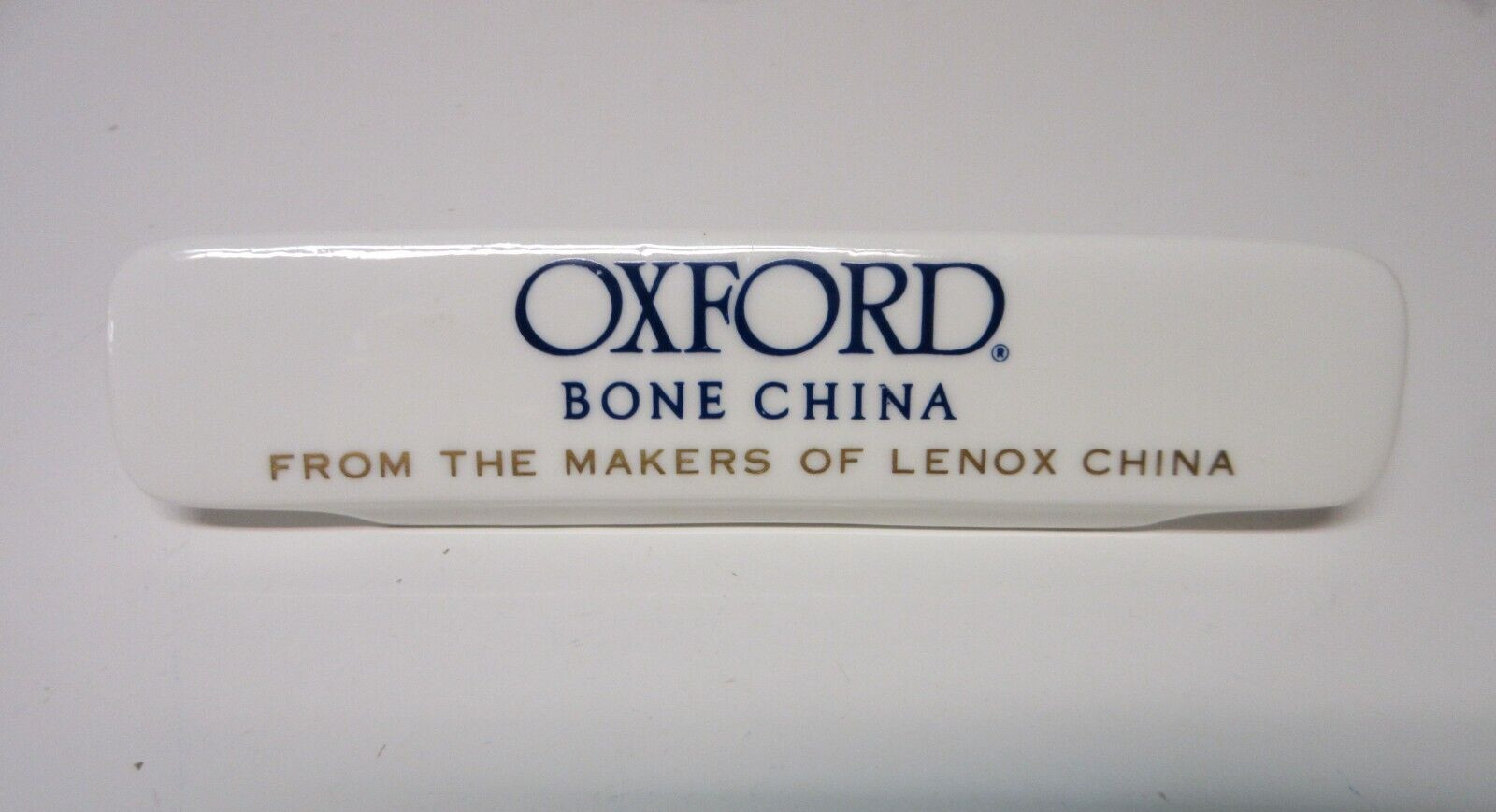 LENOX Advertising Oxford Bone China Store Display Sign Bone China Plaque
