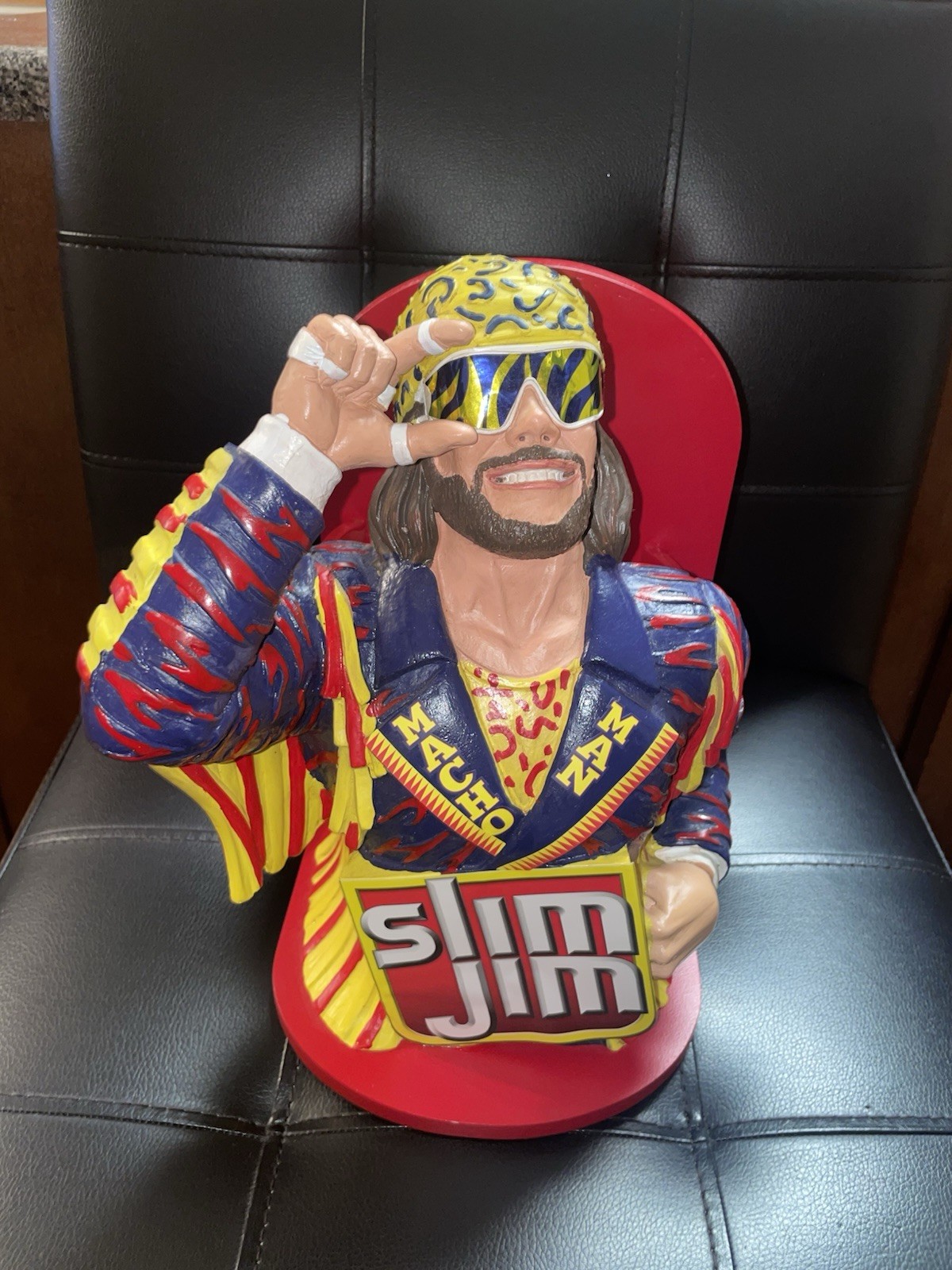 Macho Man Randy Savage x Slim Jim Collector Series 2021 Figure Display